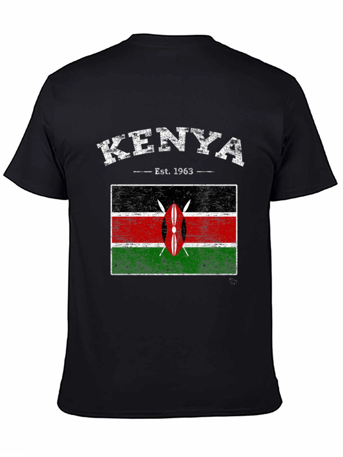Kenya Flag Graphic T-Shirt - Est. 1963