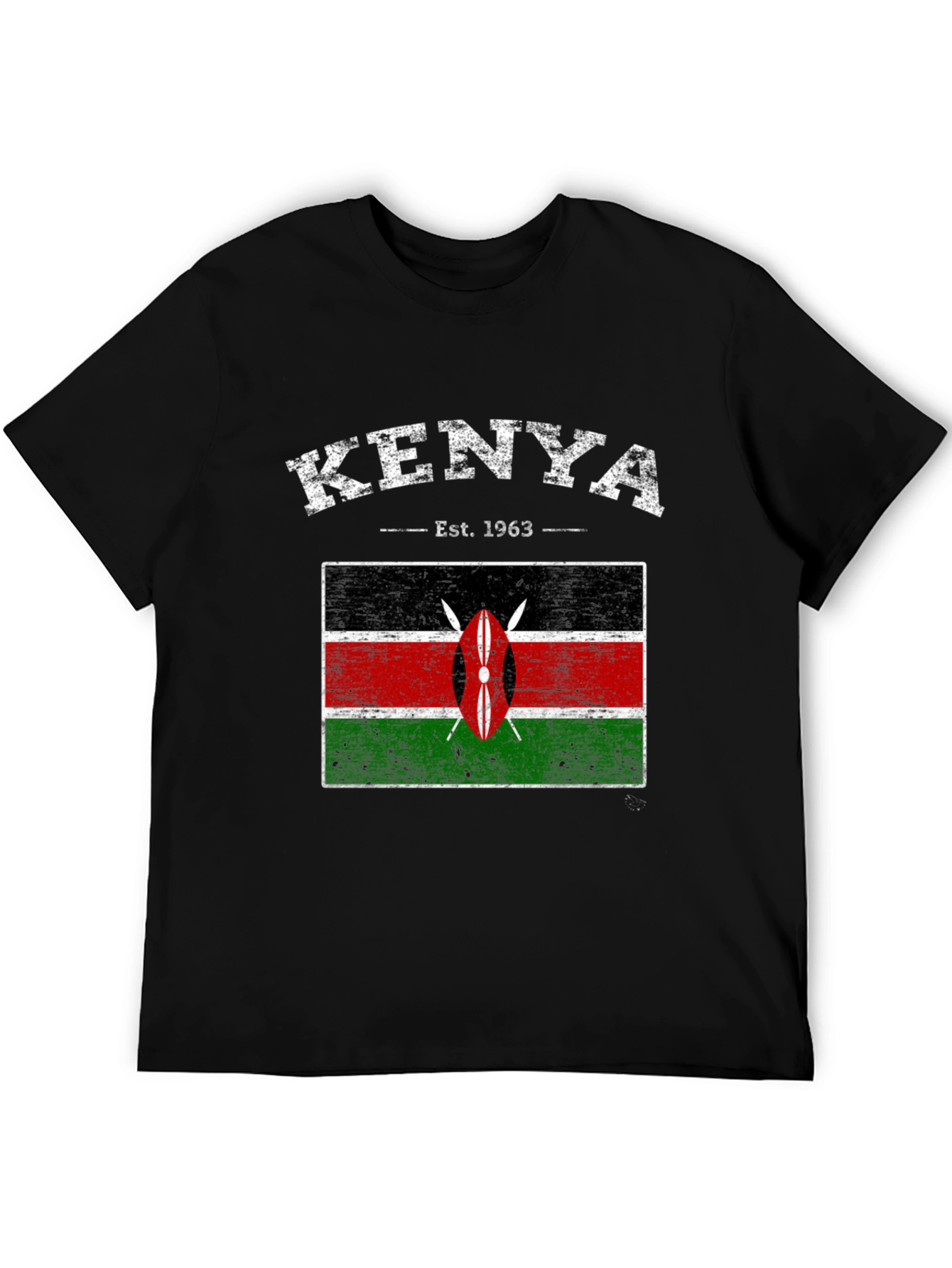 Kenya Flag Graphic T-Shirt - Est. 1963