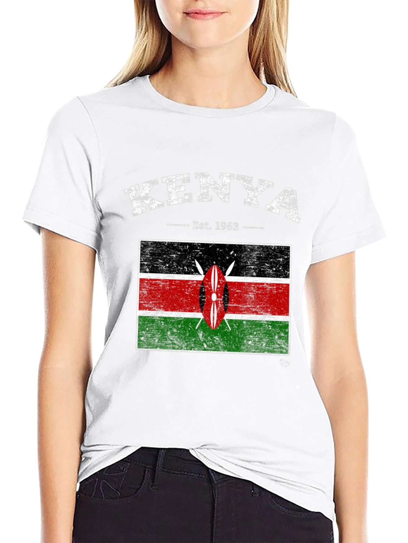 Kenya Flag Graphic T-Shirt - Est. 1963