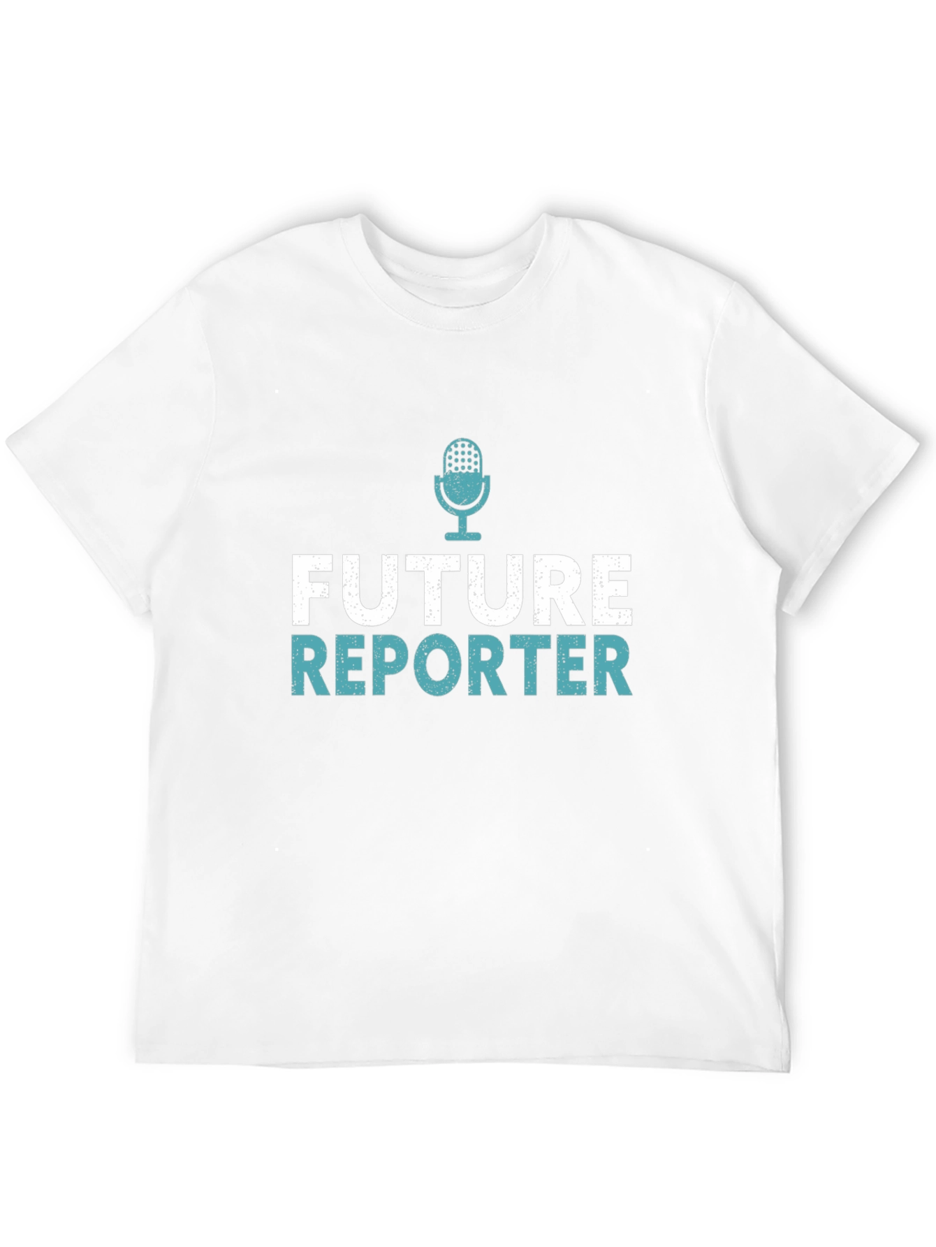 Future Reporter Graphic Tee - Black Cotton T-Shirt