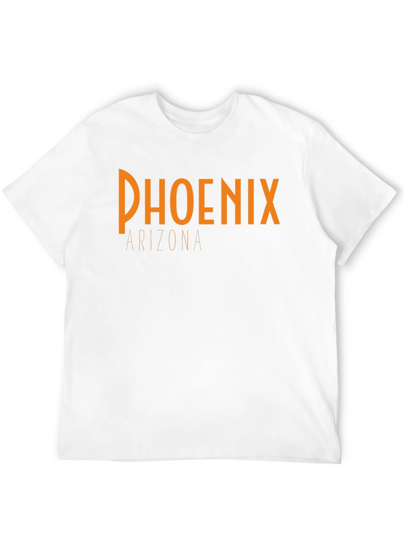 Phoenix Arizona Graphic Black T-Shirt