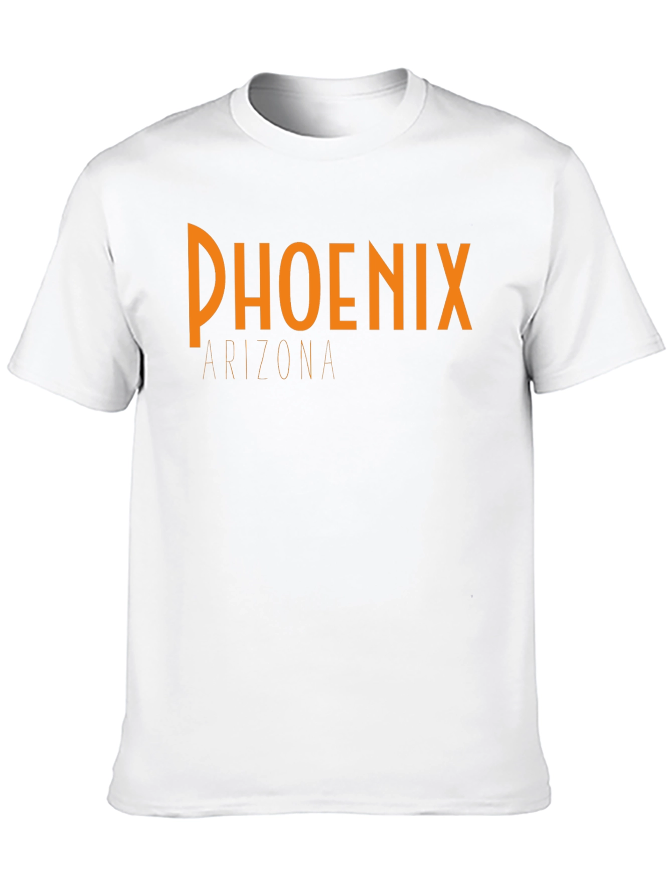 Phoenix Arizona Graphic Black T-Shirt