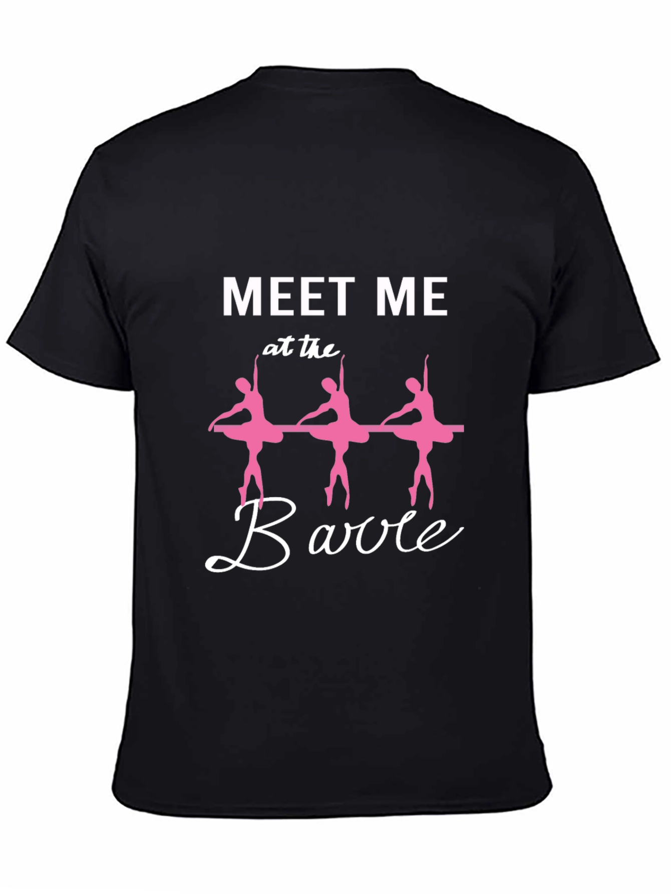 Ballet Barre Graphic Tee - Dance Lover T-Shirt
