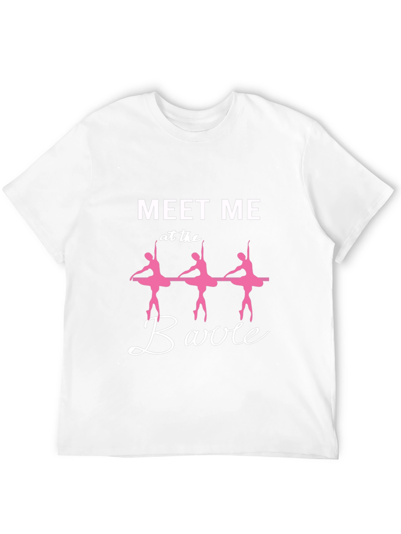Ballet Barre Graphic Tee - Dance Lover T-Shirt