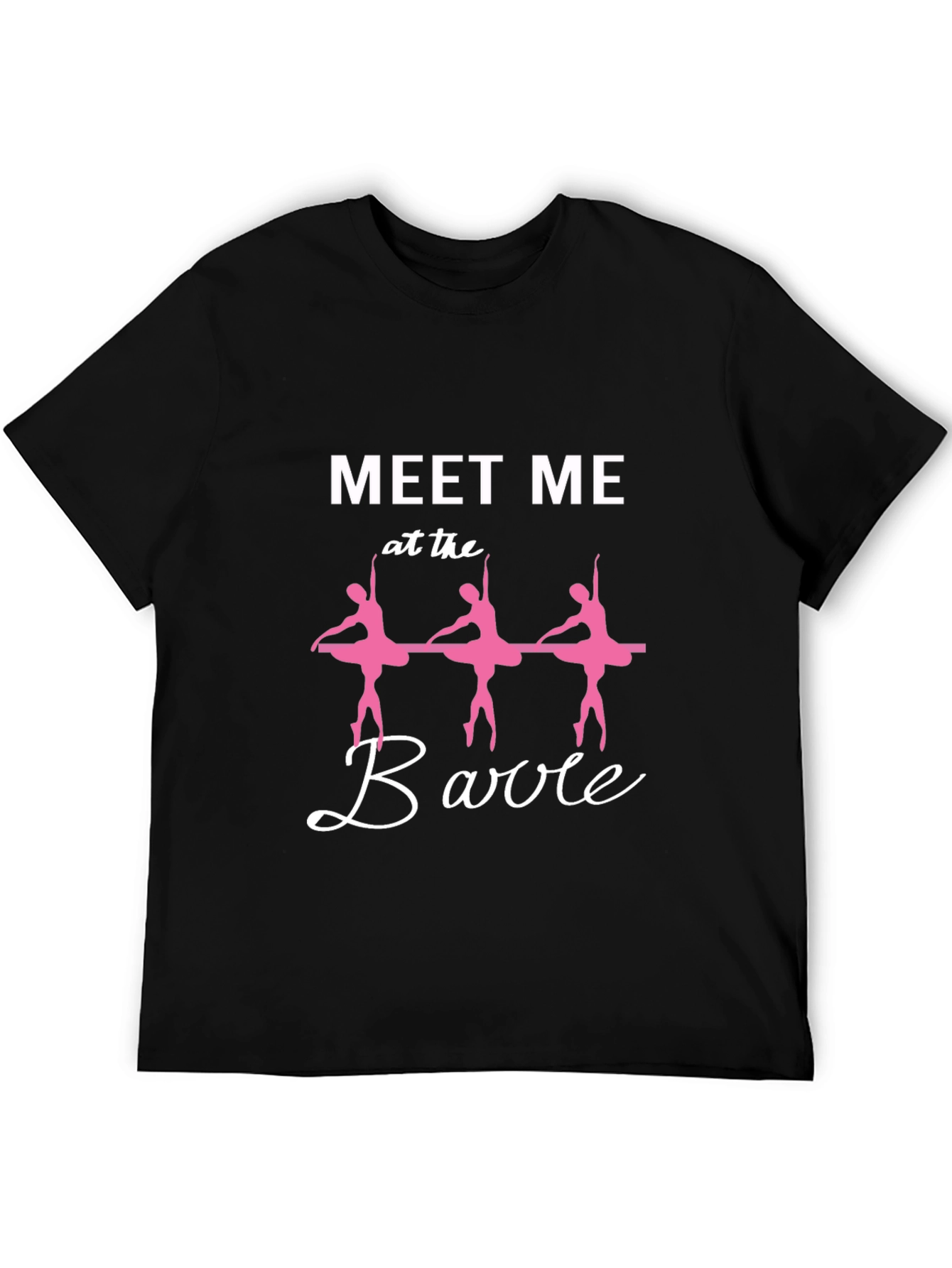 Ballet Barre Graphic Tee - Dance Lover T-Shirt