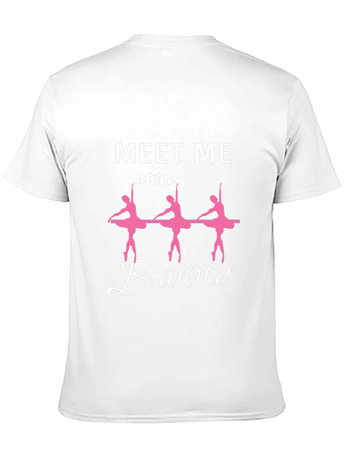Ballet Barre Graphic Tee - Dance Lover T-Shirt
