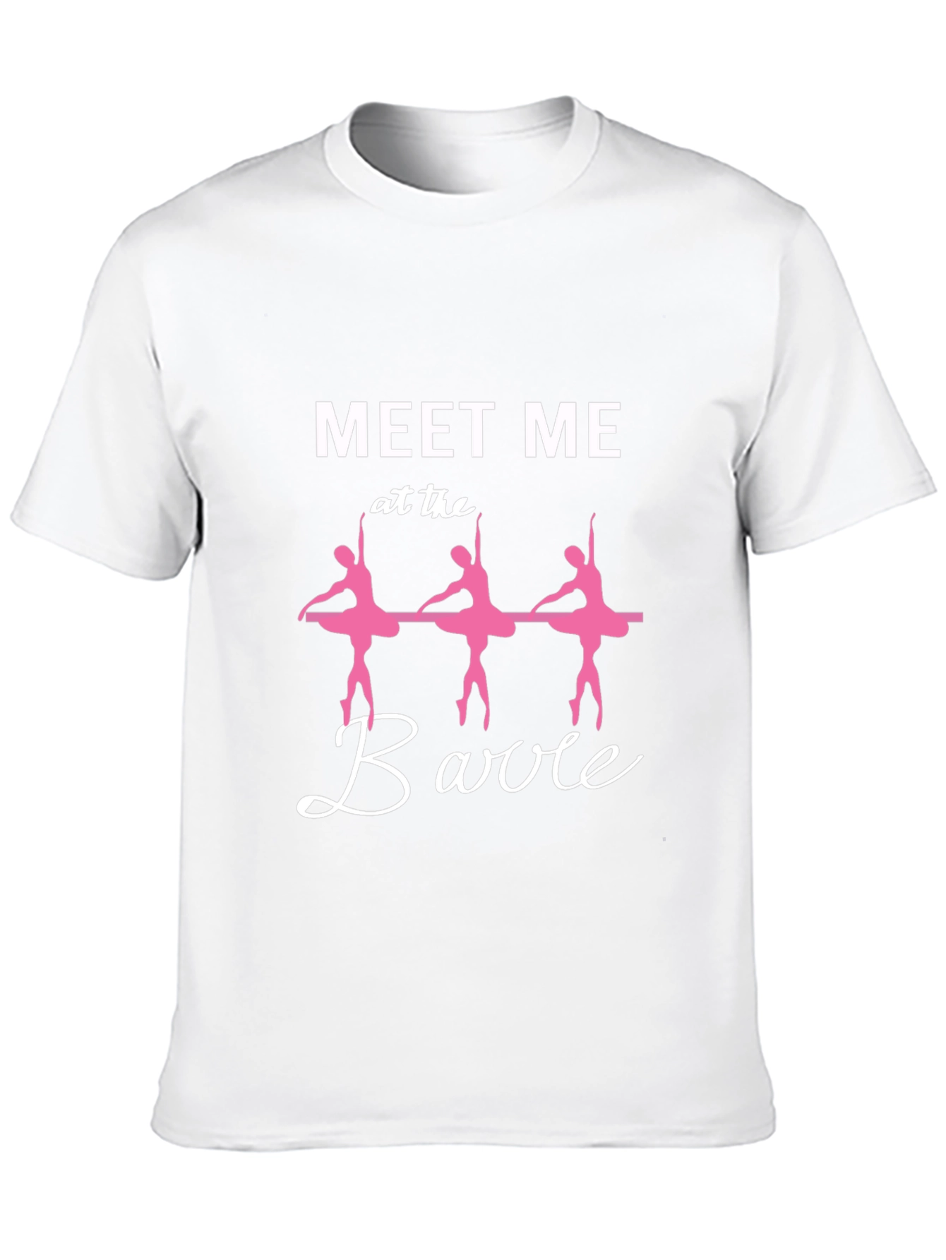 Ballet Barre Graphic Tee - Dance Lover T-Shirt