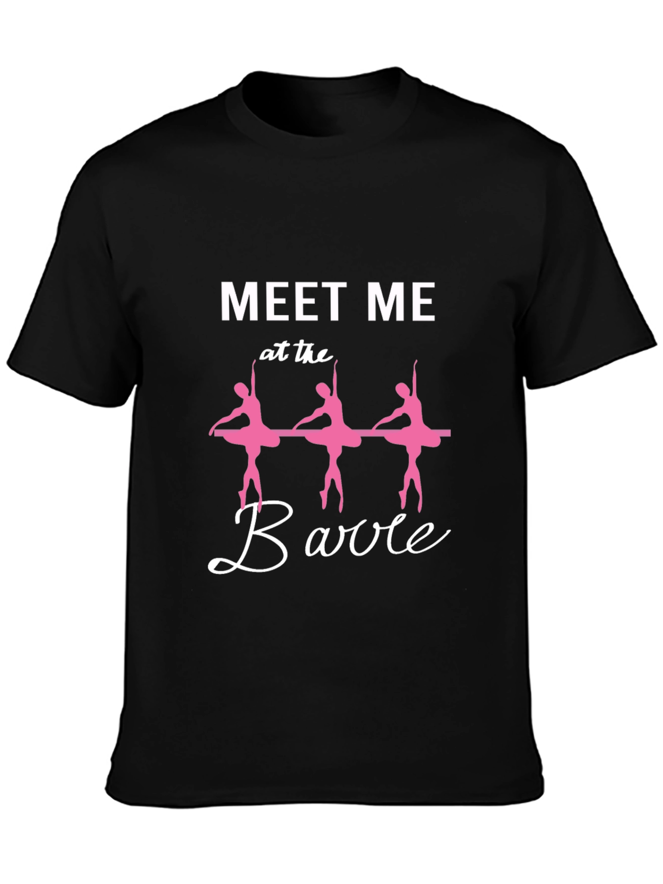 Ballet Barre Graphic Tee - Dance Lover T-Shirt