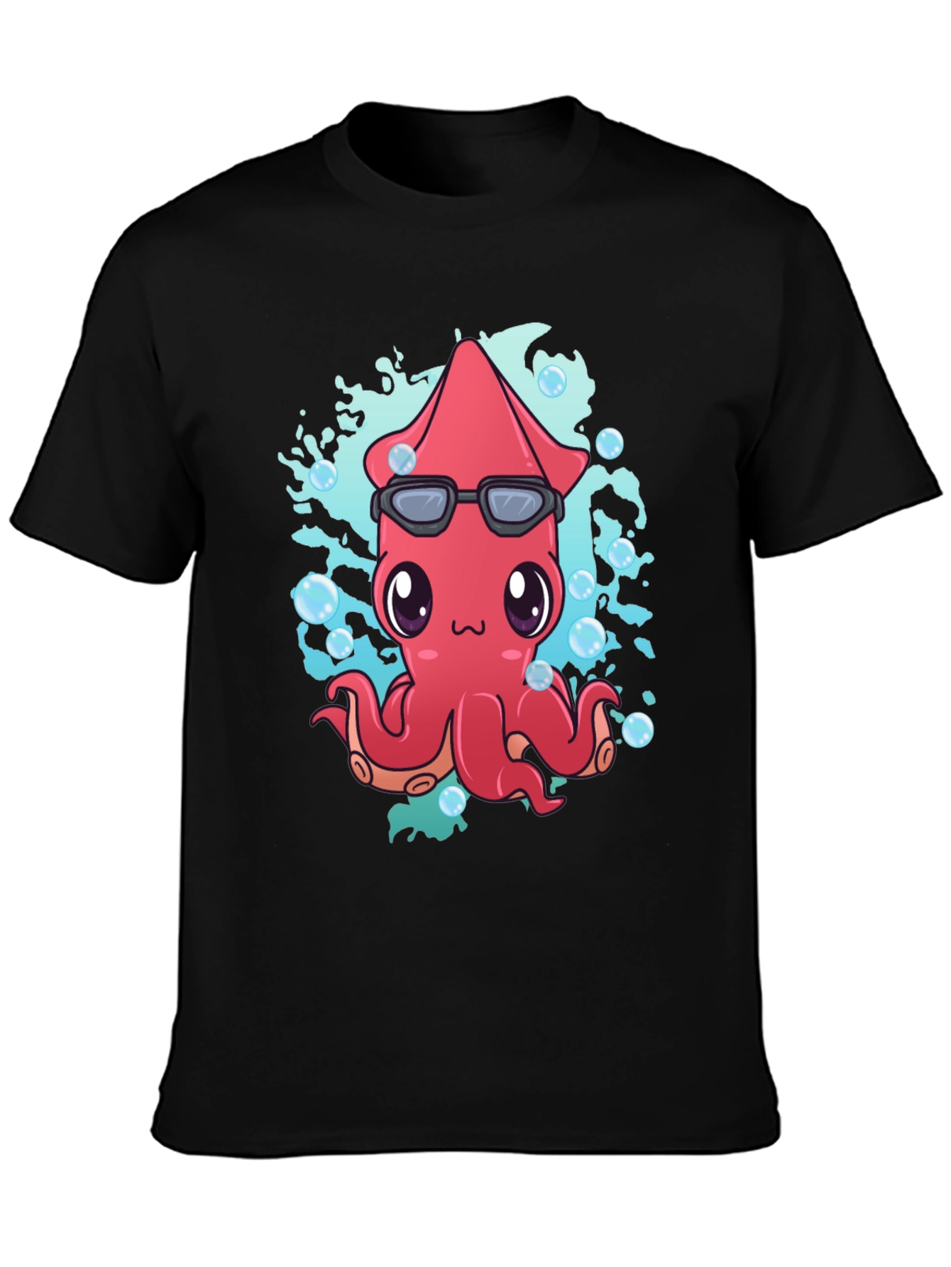 Cool Squid Graphic T-Shirt