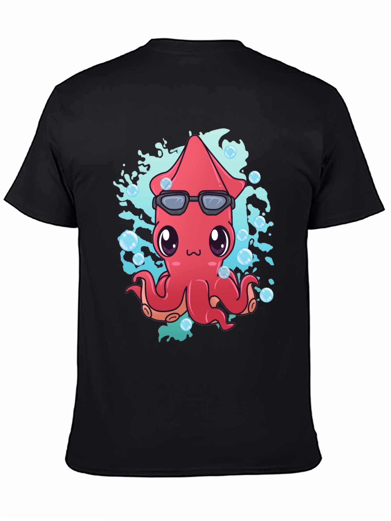 Cool Squid Graphic T-Shirt