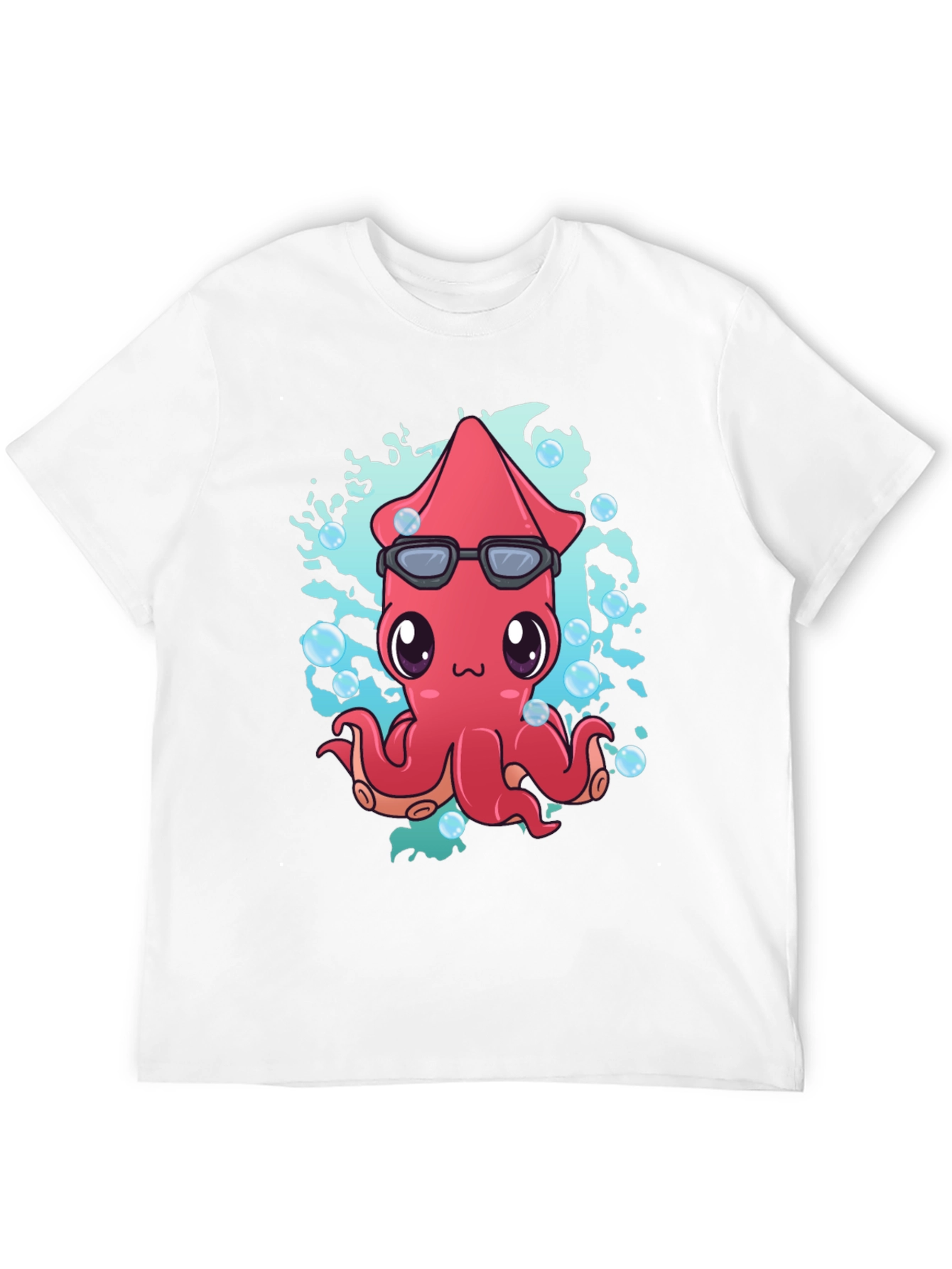 Cool Squid Graphic T-Shirt