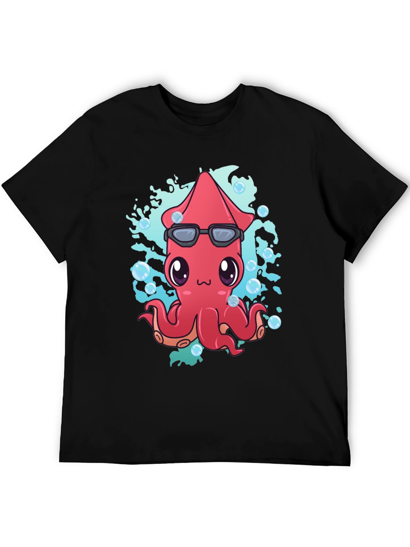 Cool Squid Graphic T-Shirt
