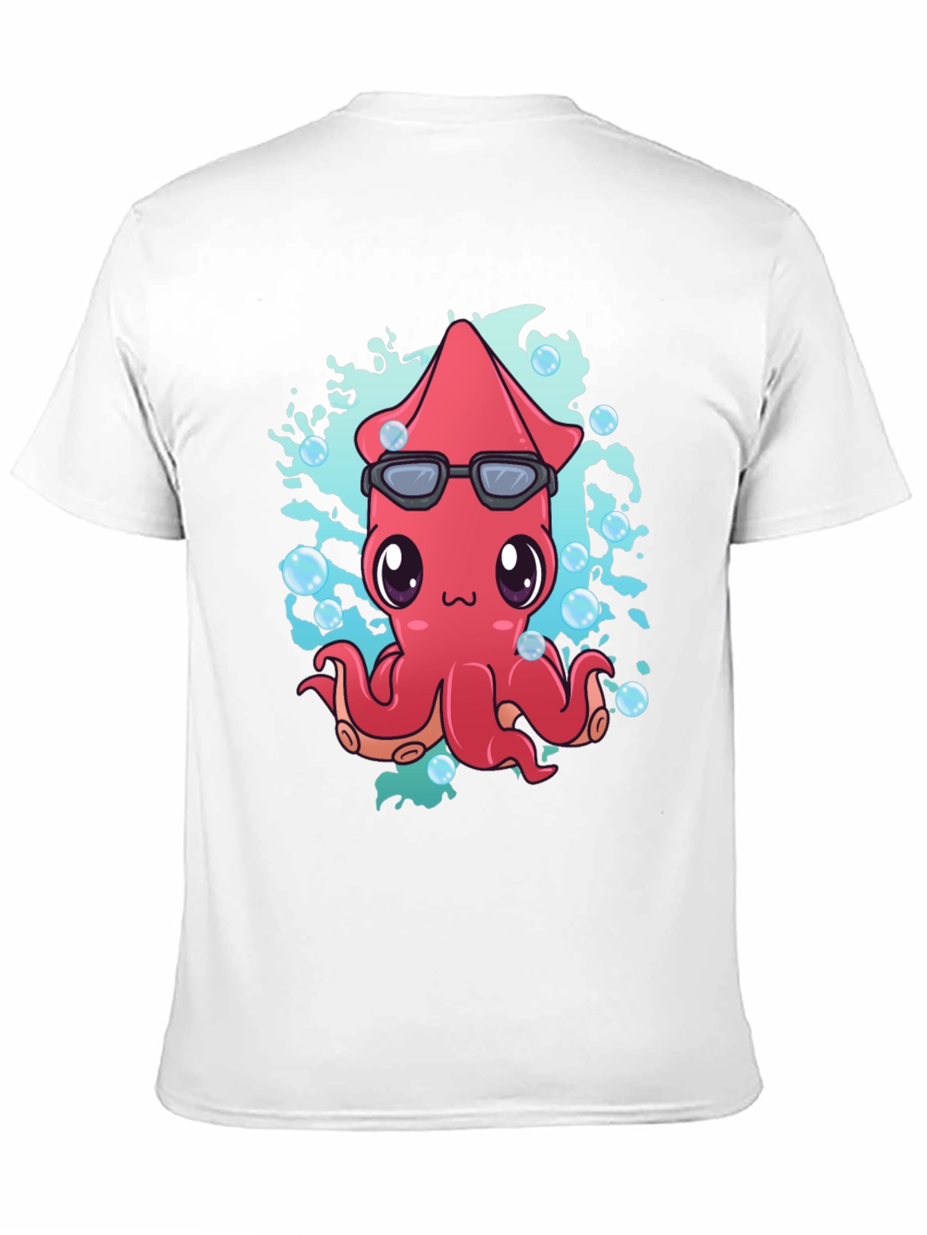 Cool Squid Graphic T-Shirt