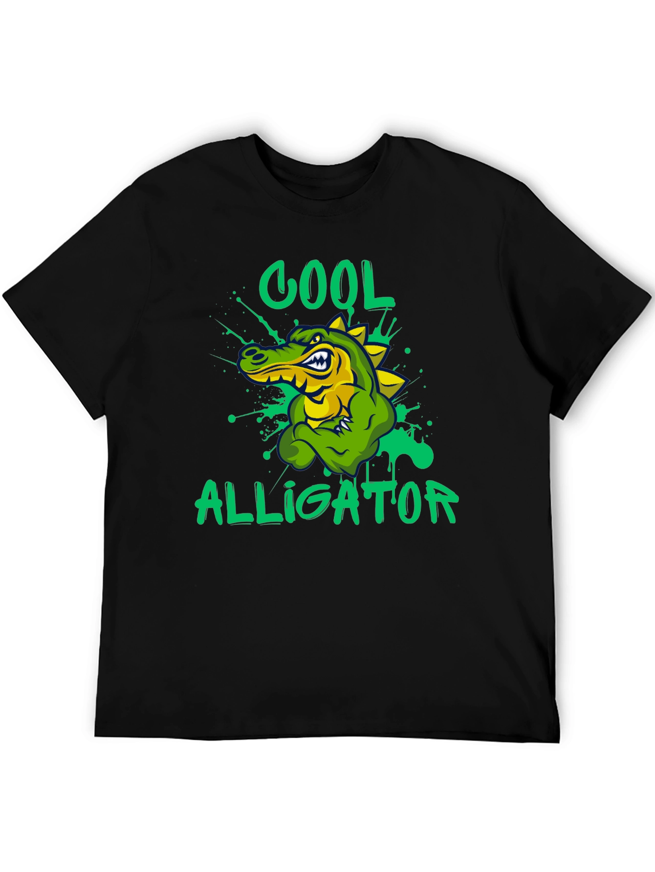 Cool Alligator Graphic T-Shirt