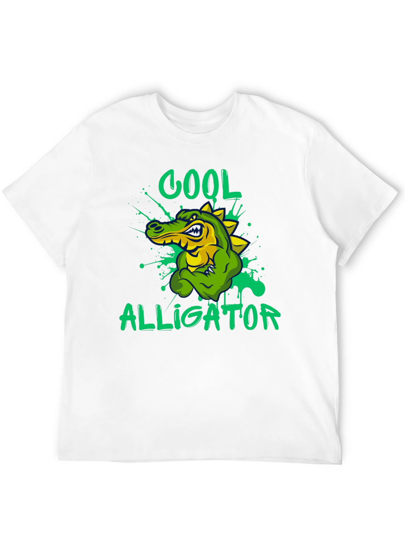 Cool Alligator Graphic T-Shirt