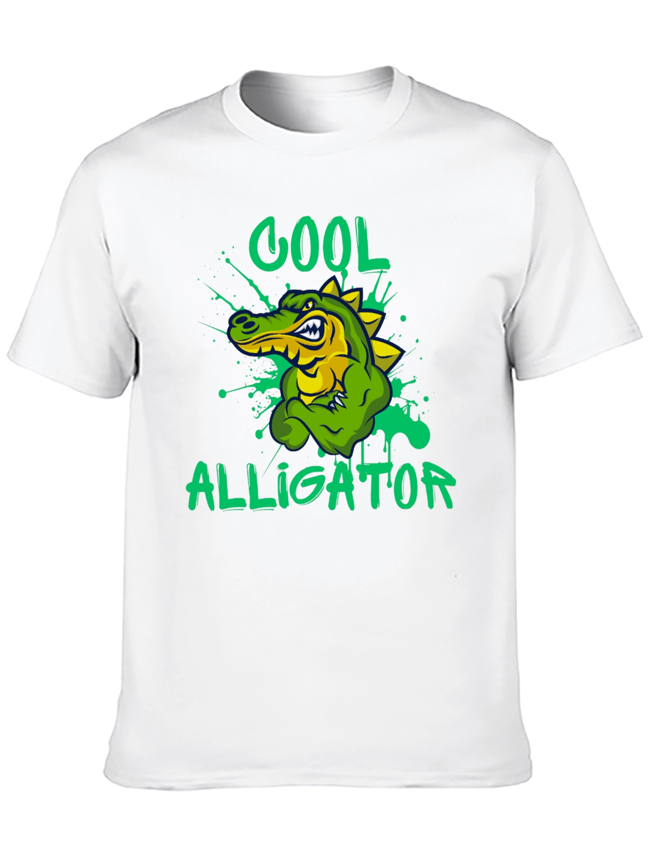 Cool Alligator Graphic T-Shirt