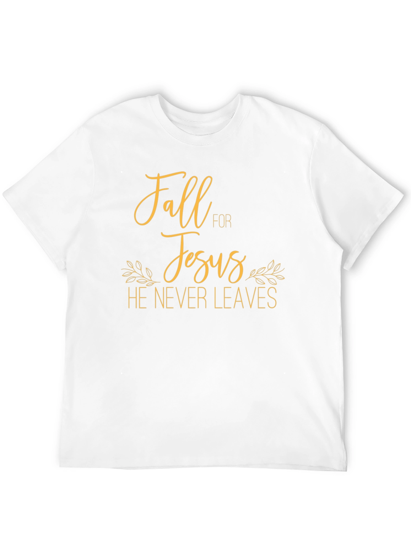 Fall For Jesus T-Shirt - Christian Graphic Tee