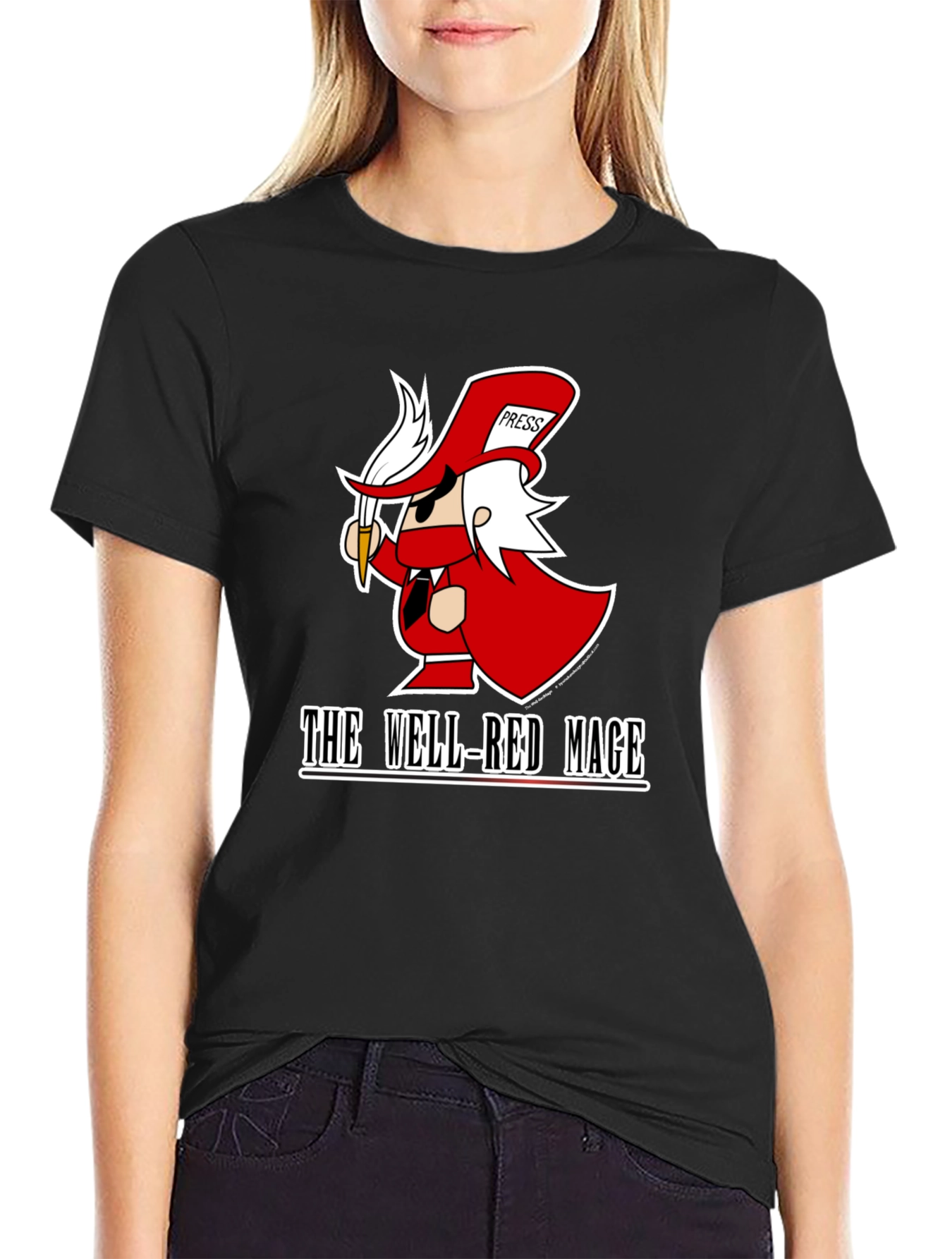 The Well-Red Mage Graphic Tee