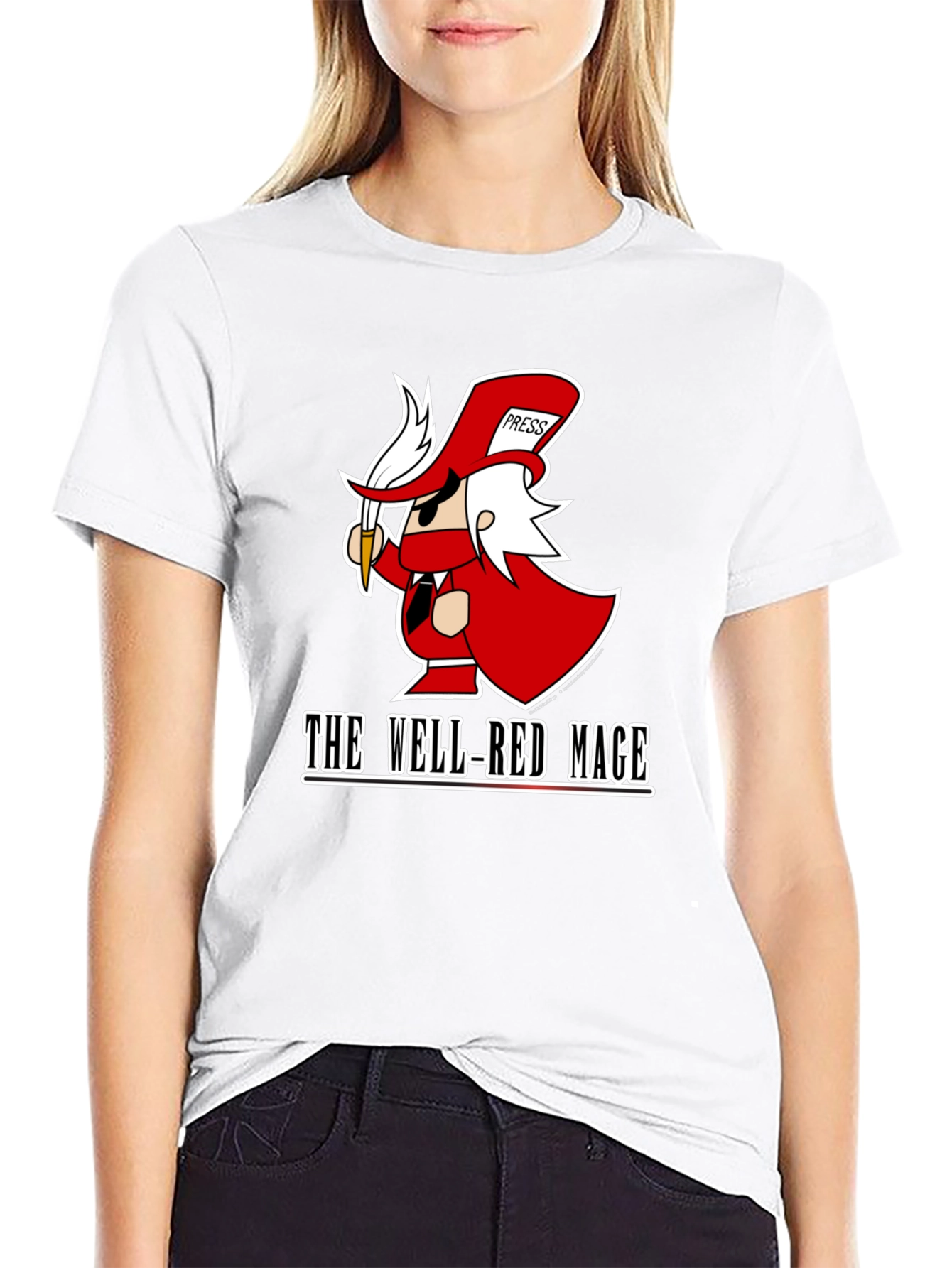 The Well-Red Mage Graphic Tee