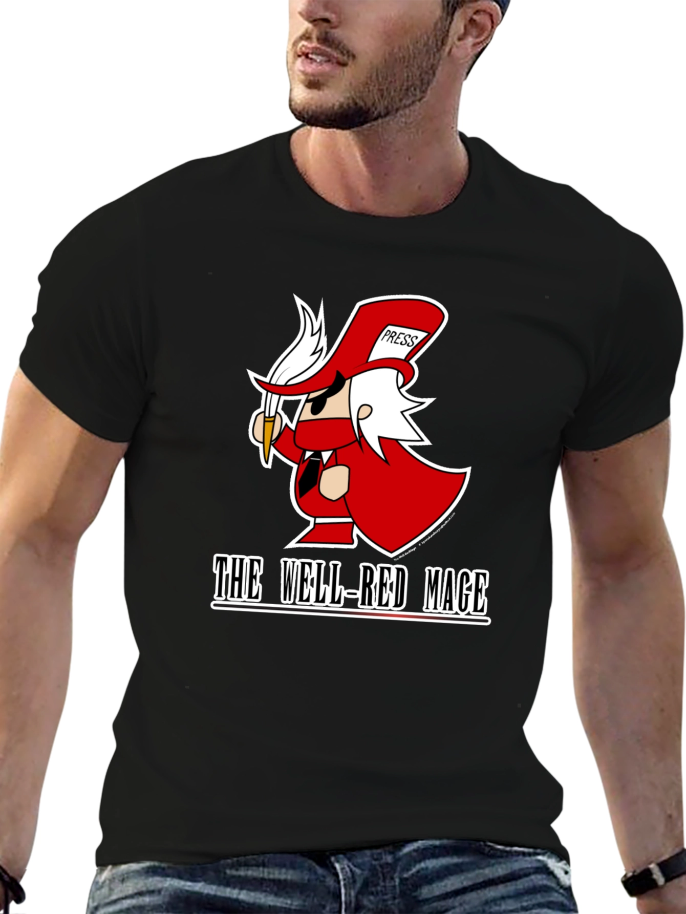 The Well-Red Mage Graphic Tee