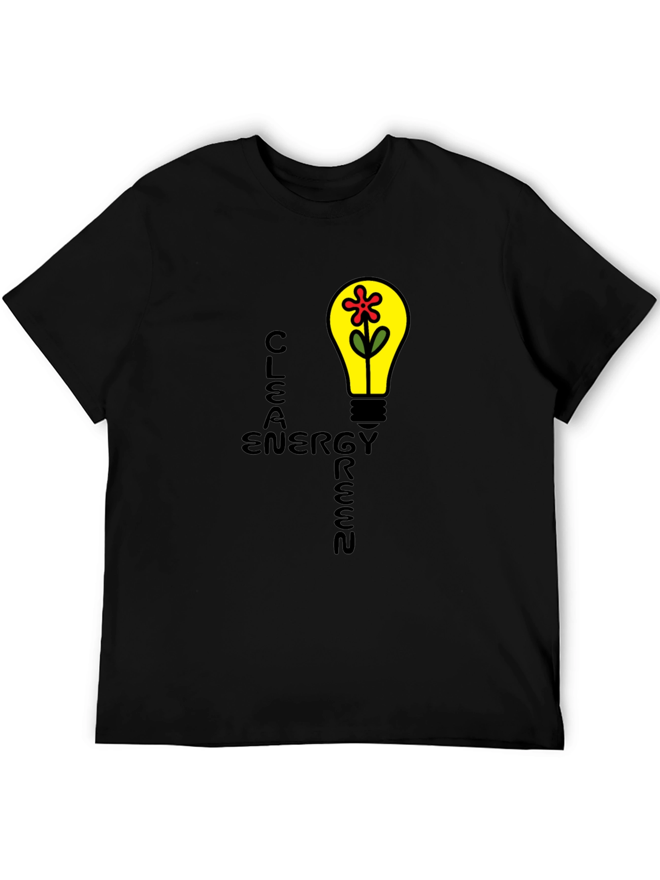 Eco-Friendly Clean Energy Graphic Tee
