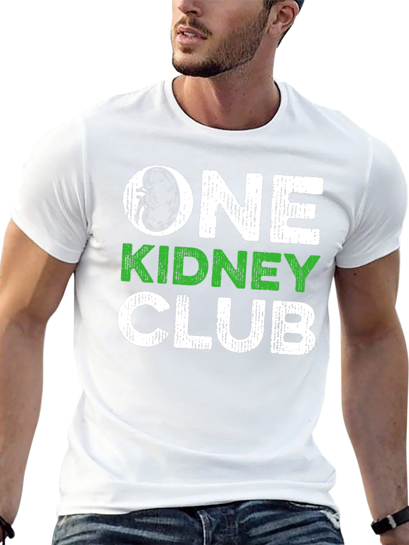 One Kidney Club Black T-Shirt