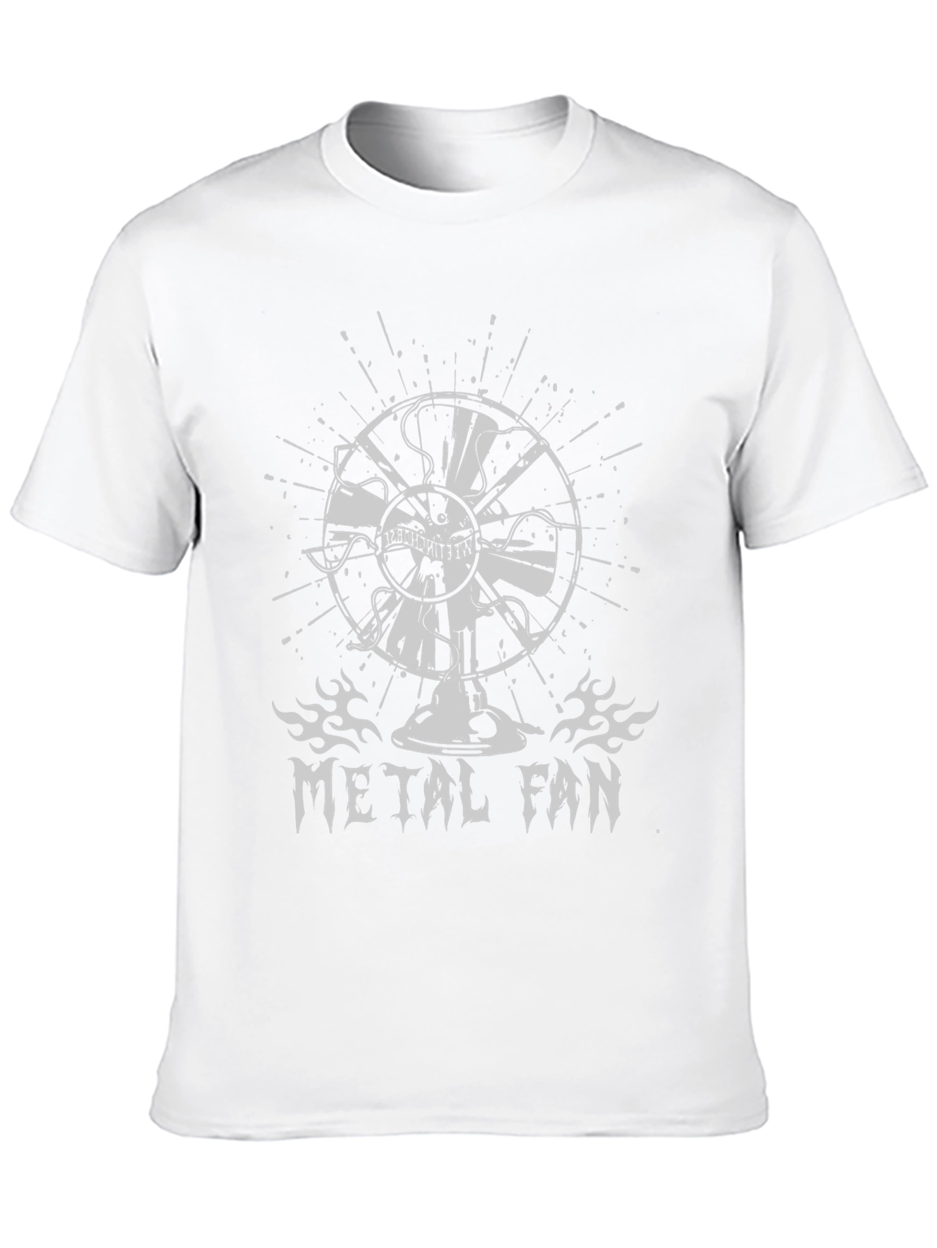 Metal Fan T-Shirt - Black Graphic Tee