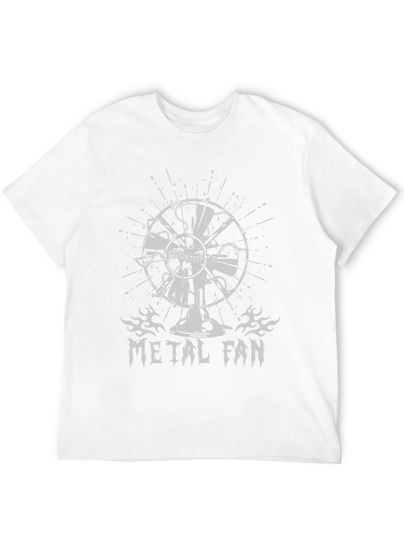 Metal Fan T-Shirt - Black Graphic Tee