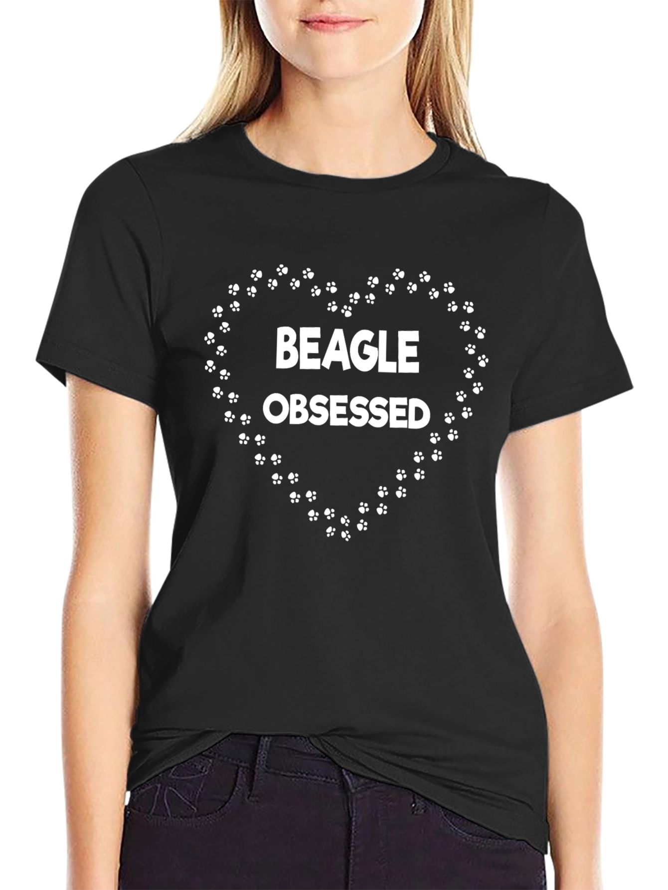 Beagle Obsessed Graphic Tee - Dog Lover Shirt