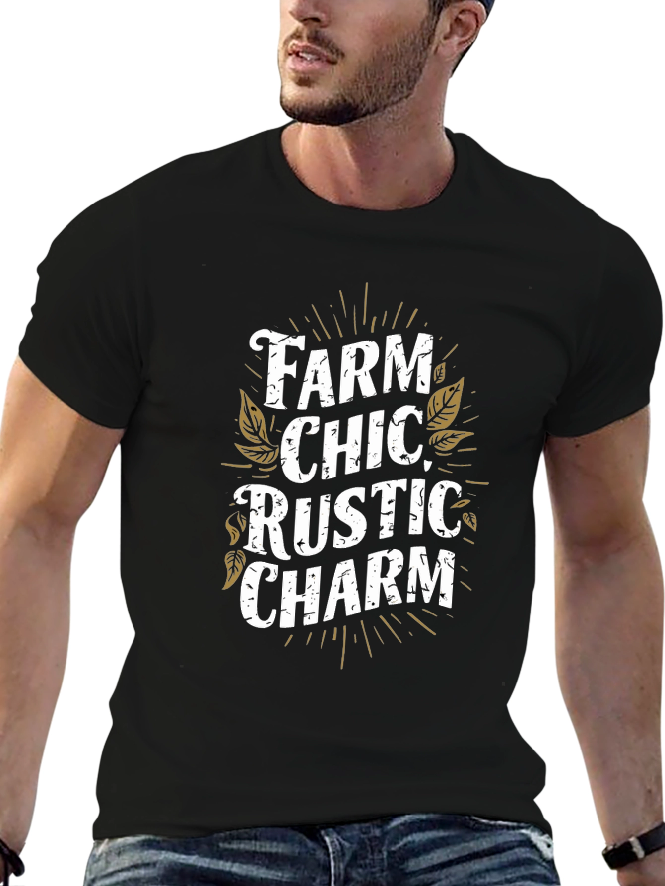 Farm Chic Rustic Charm Graphic Tee