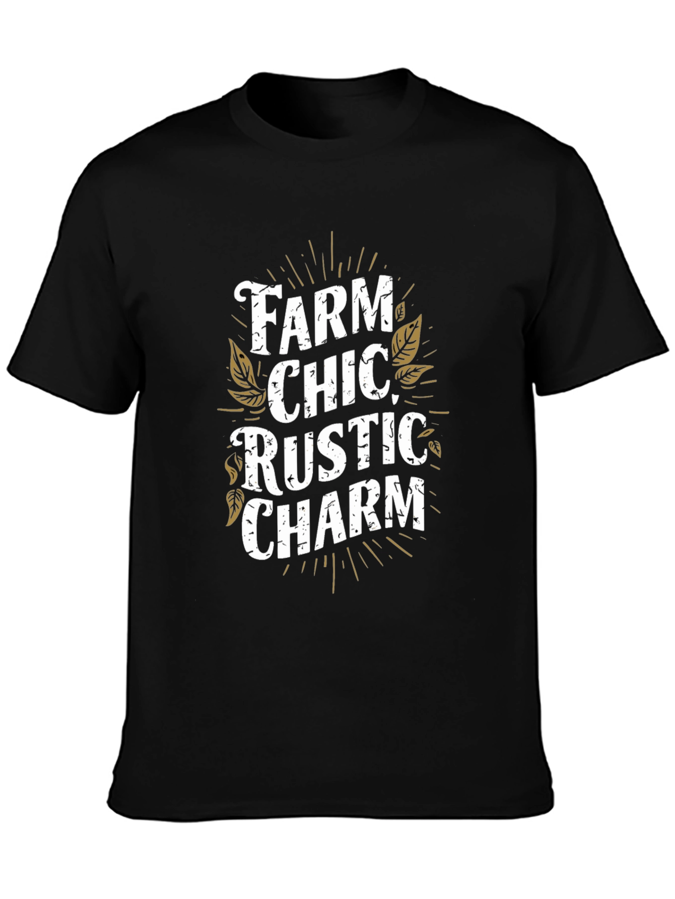 Farm Chic Rustic Charm Graphic Tee