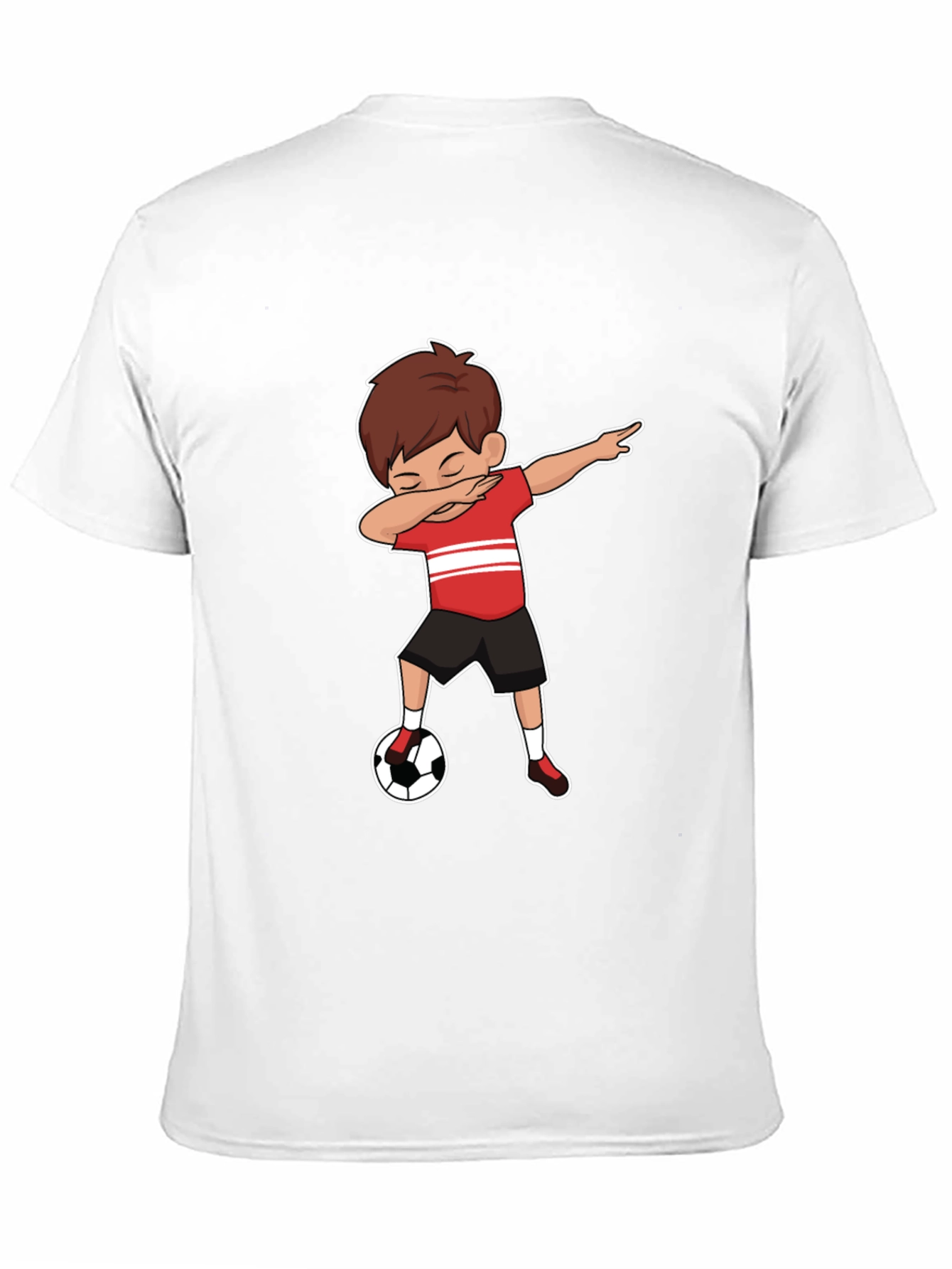 Boy Dabbing with Soccer Ball T-Shirt