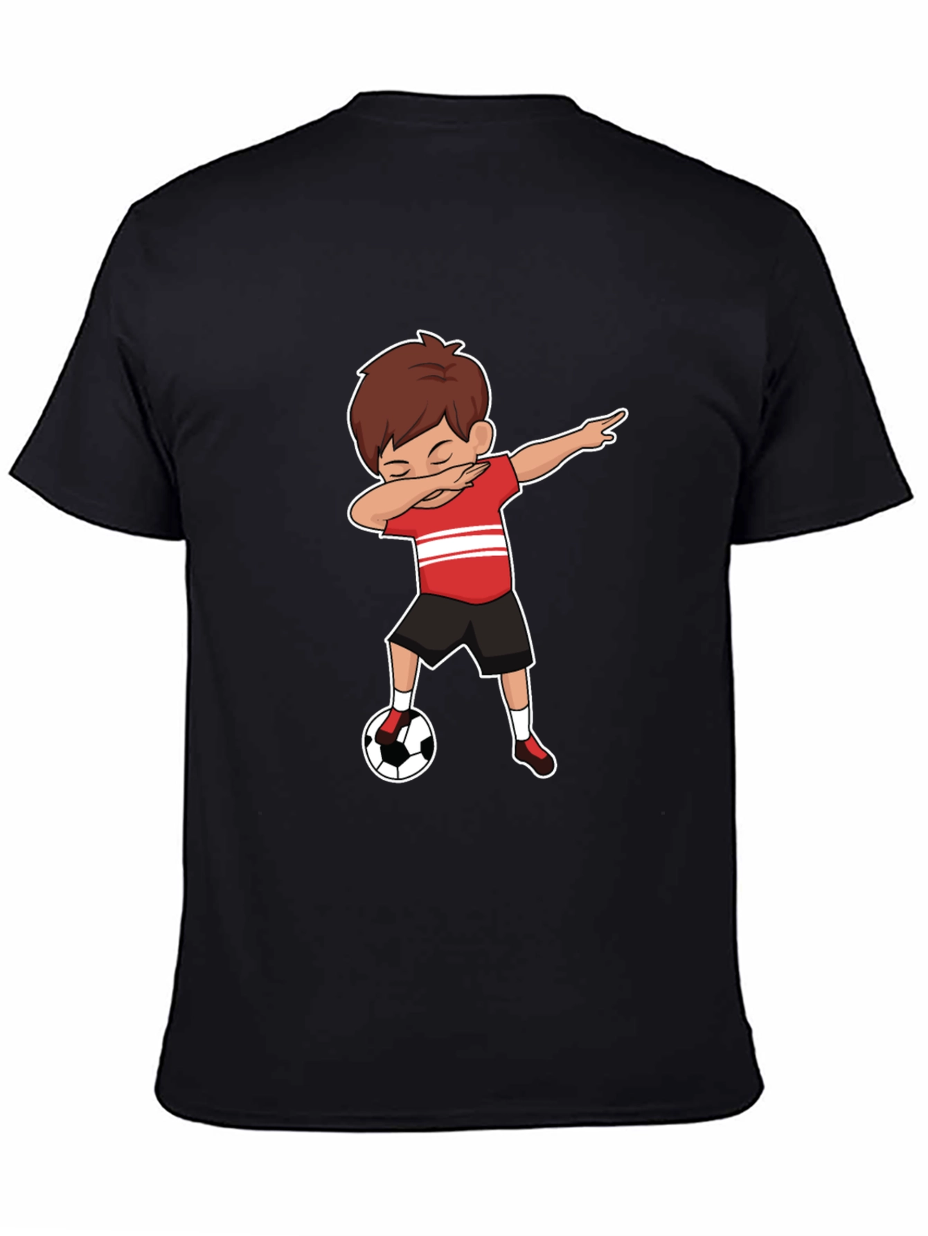 Boy Dabbing with Soccer Ball T-Shirt