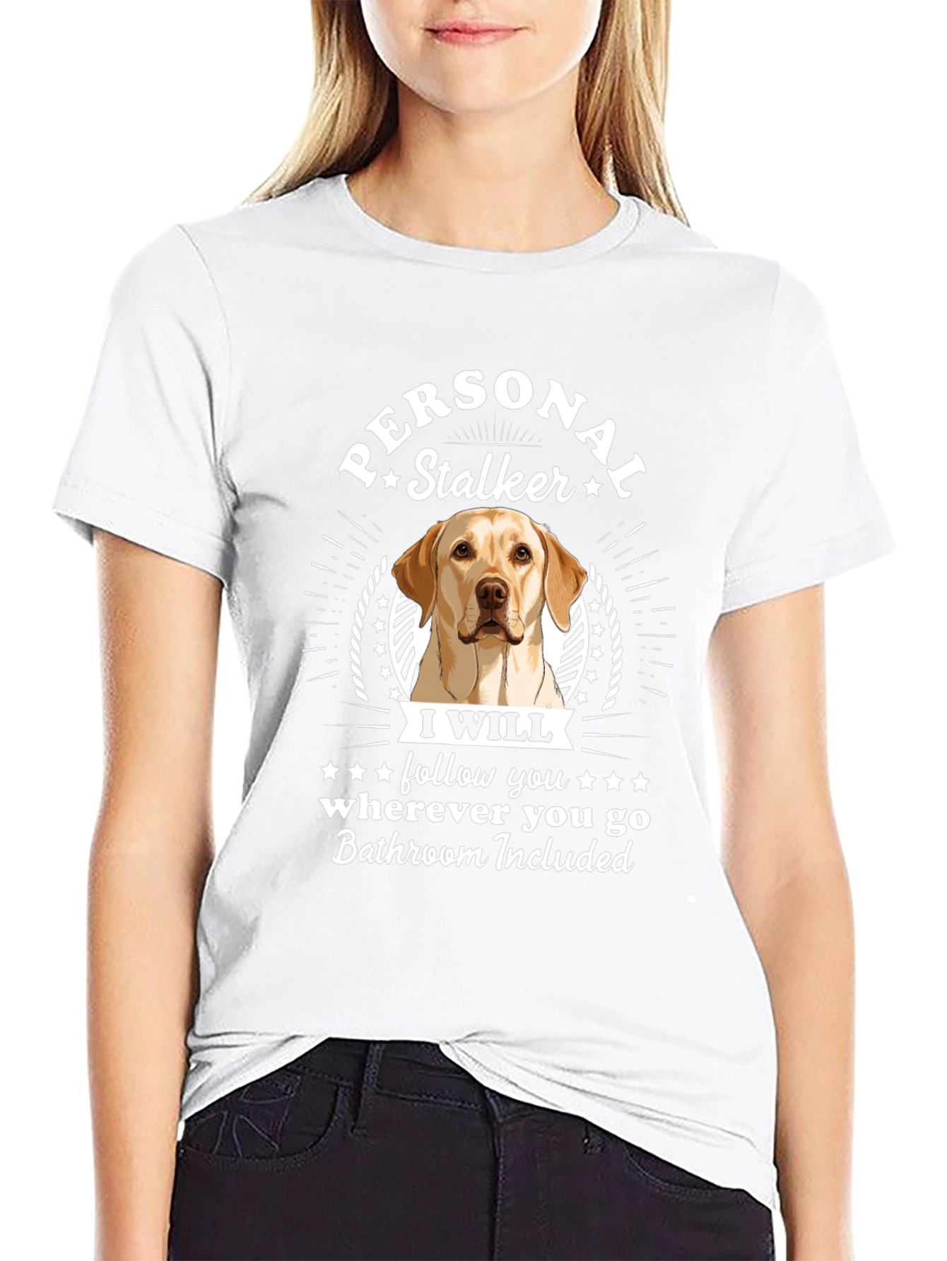 Personal Stalker Dog T-Shirt