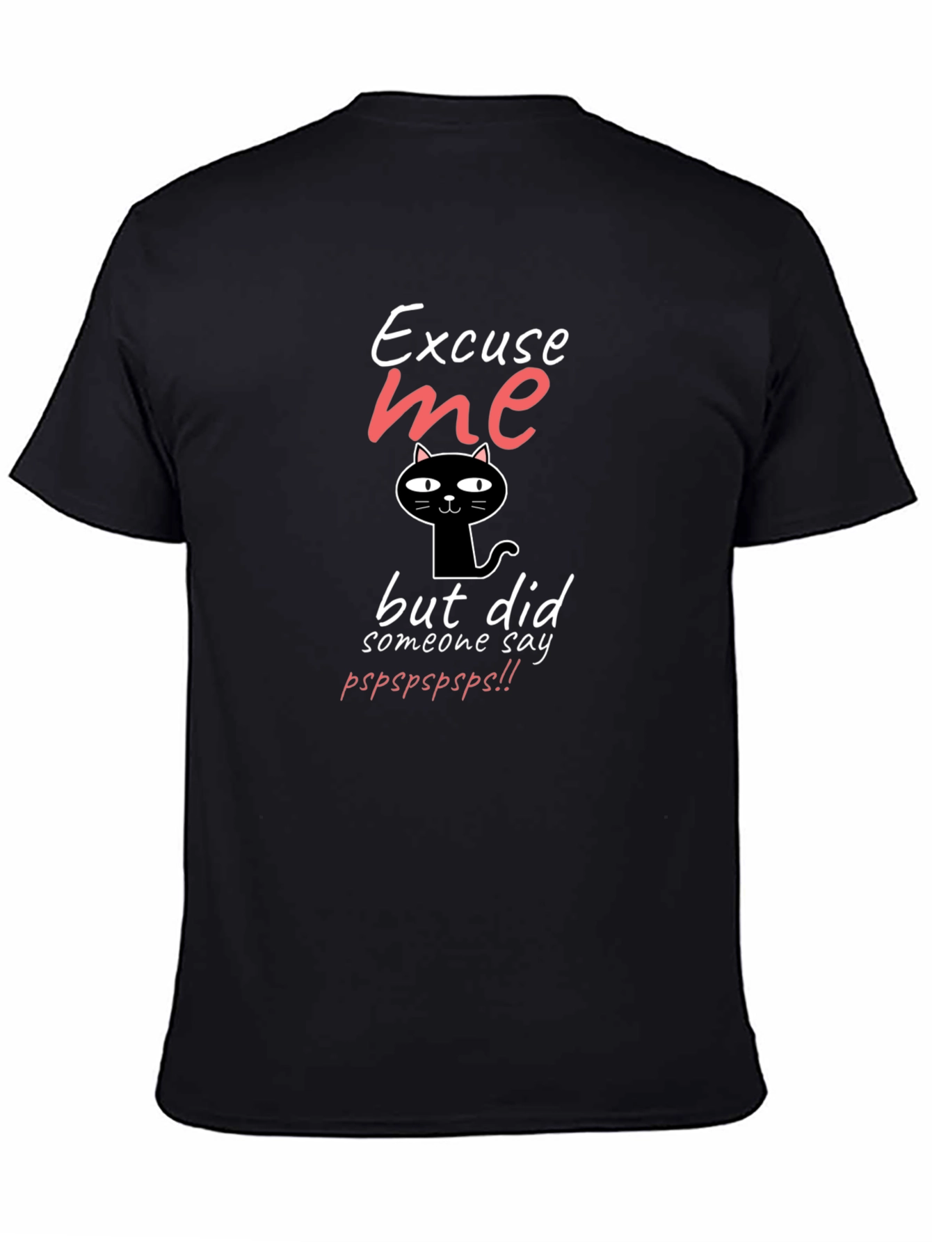 Excuse Me Cat T-Shirt Funny Cat Lover Tee