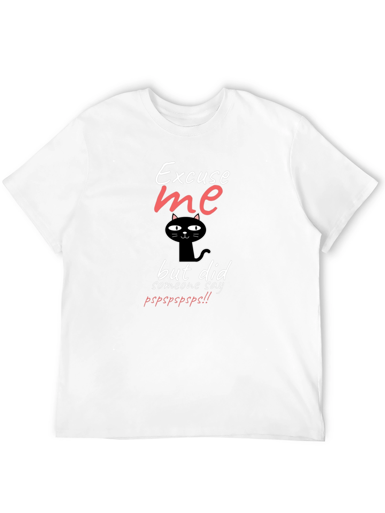 Excuse Me Cat T-Shirt Funny Cat Lover Tee