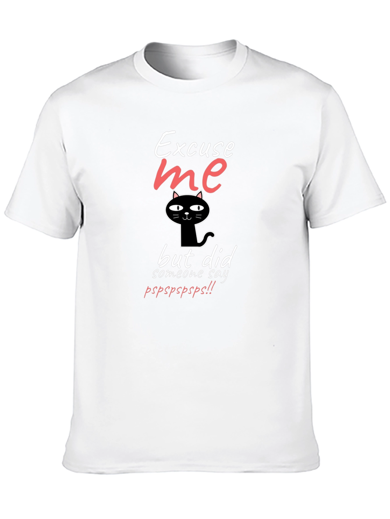 Excuse Me Cat T-Shirt Funny Cat Lover Tee