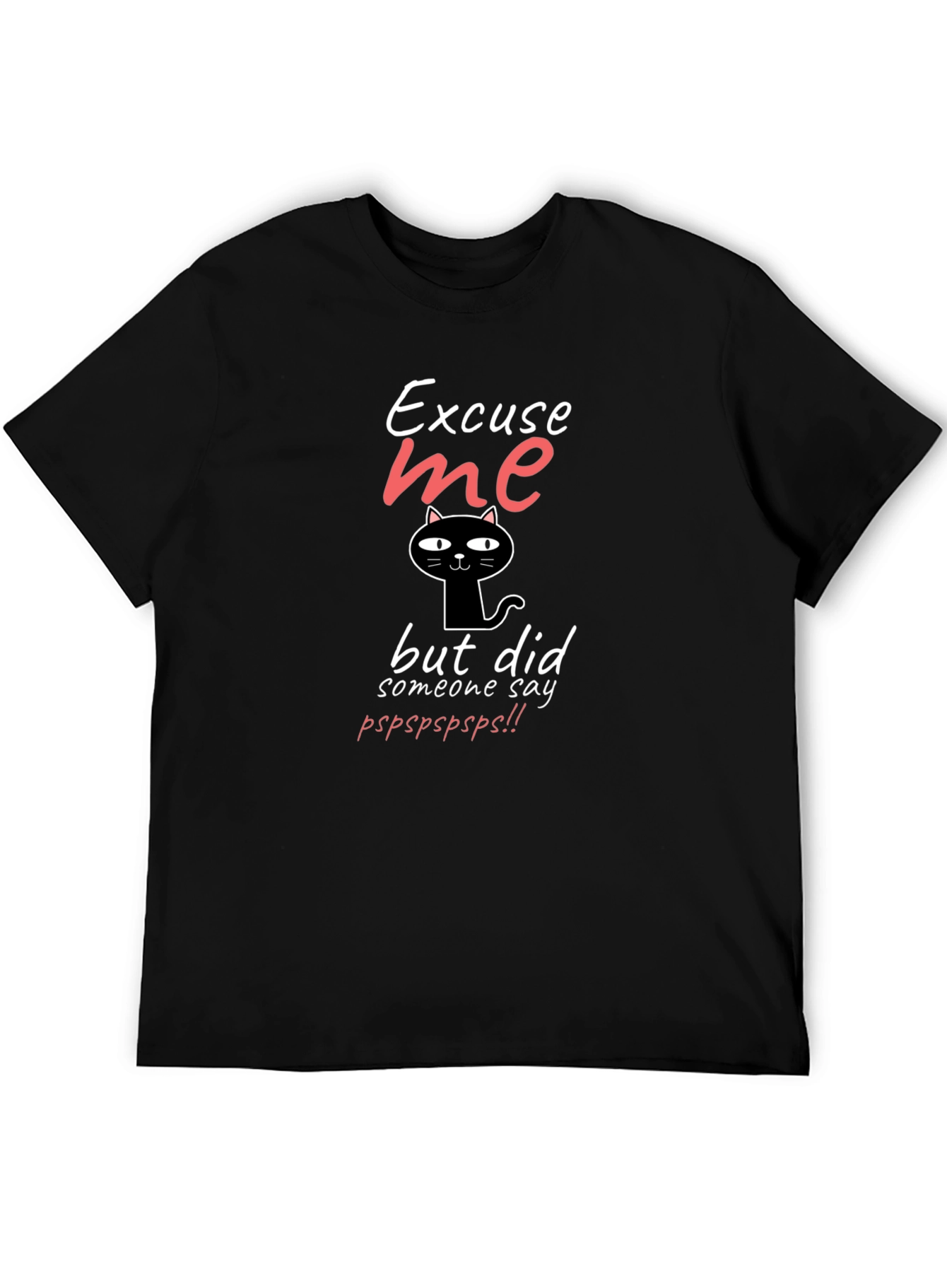 Excuse Me Cat T-Shirt Funny Cat Lover Tee