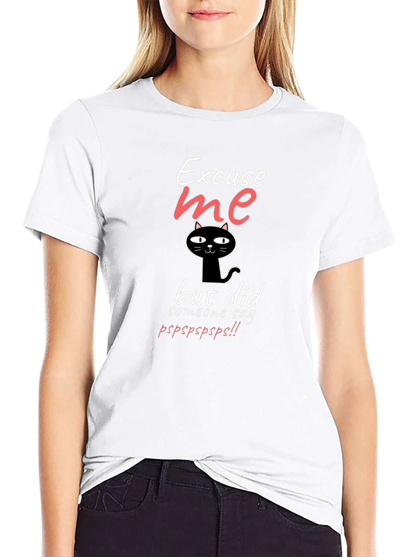 Excuse Me Cat T-Shirt Funny Cat Lover Tee