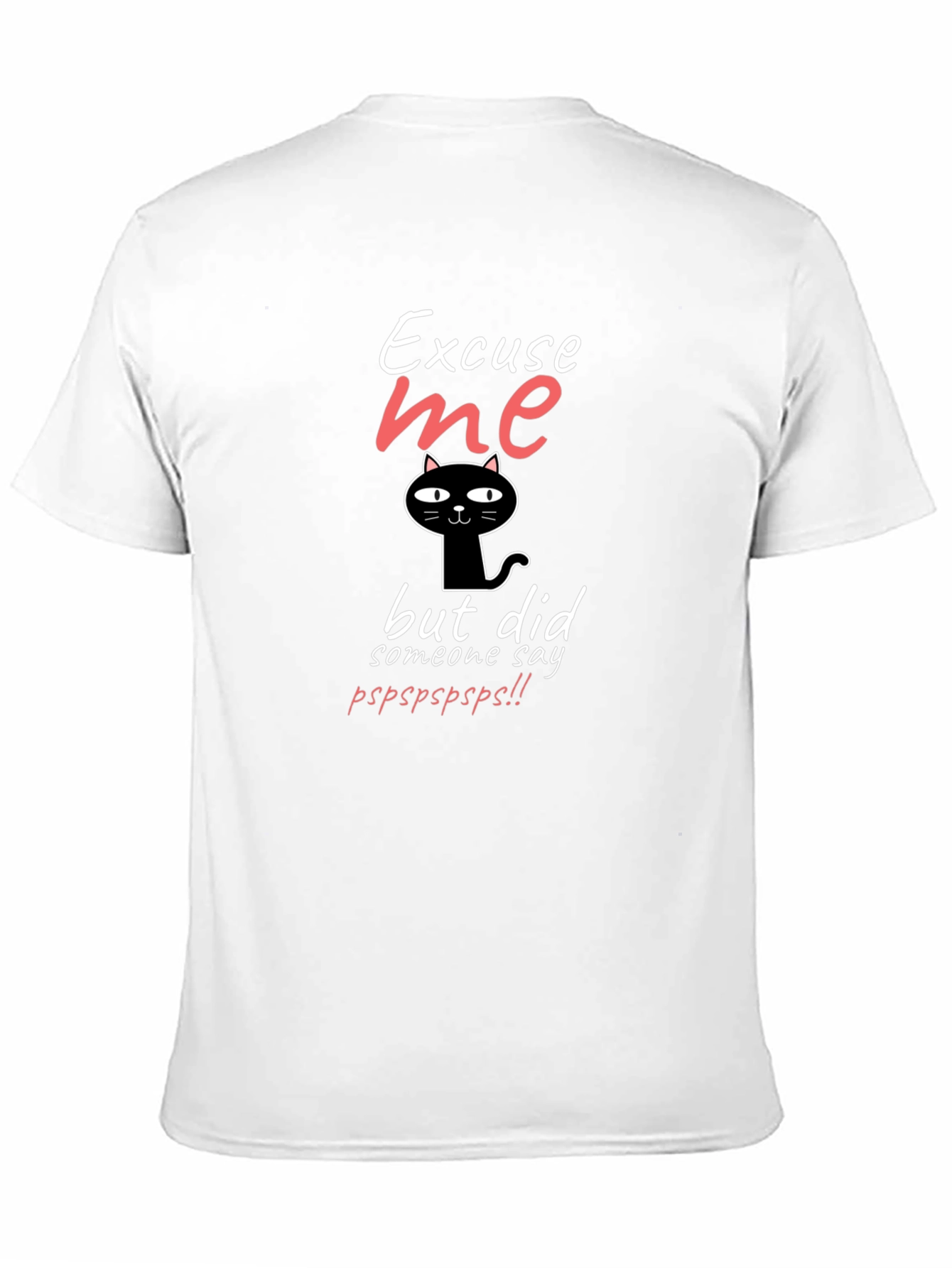 Excuse Me Cat T-Shirt Funny Cat Lover Tee