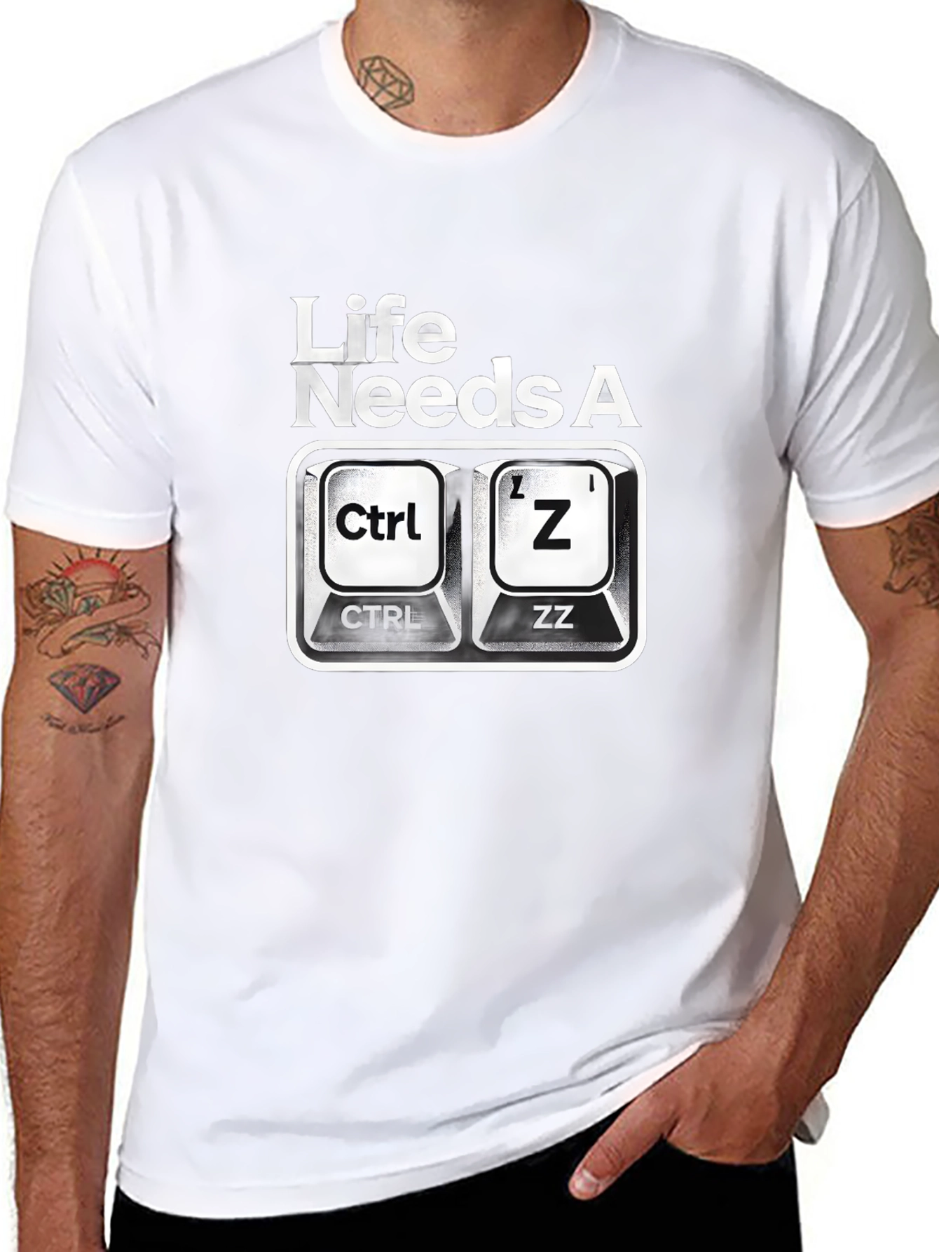 Ctrl+Z Undo T-Shirt - Life Needs A Do-Over!