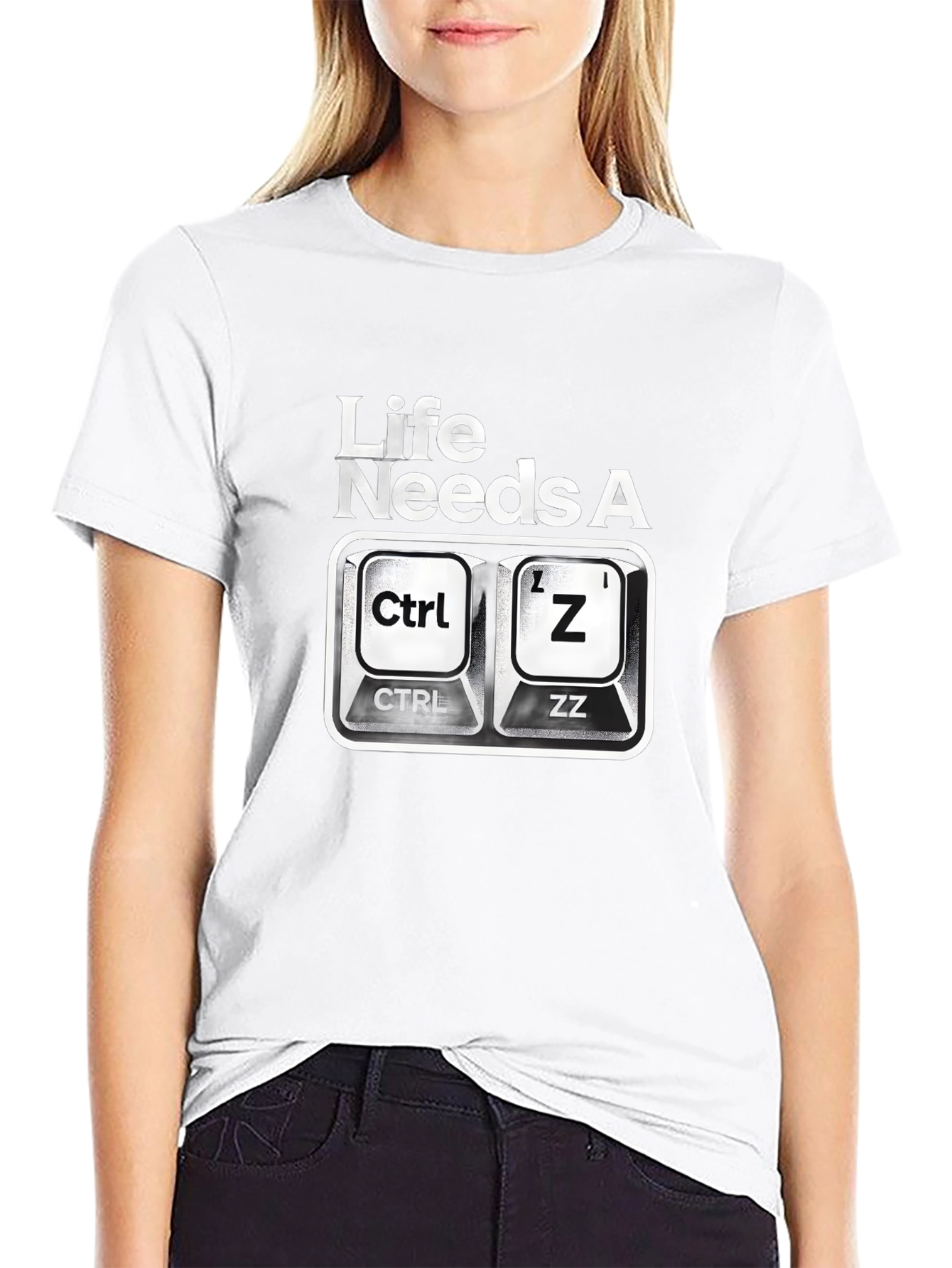 Ctrl+Z Undo T-Shirt - Life Needs A Do-Over!