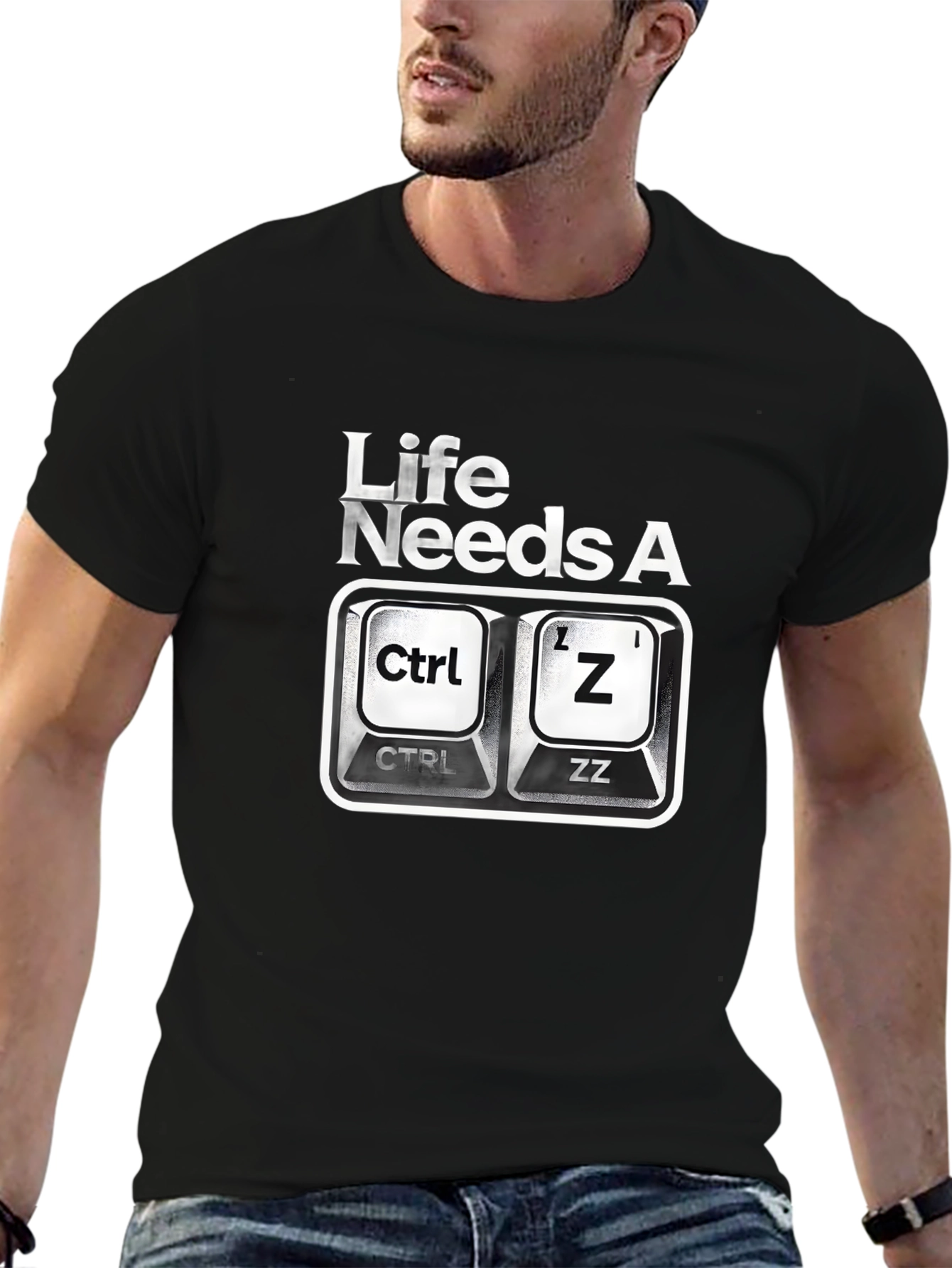 Ctrl+Z Undo T-Shirt - Life Needs A Do-Over!