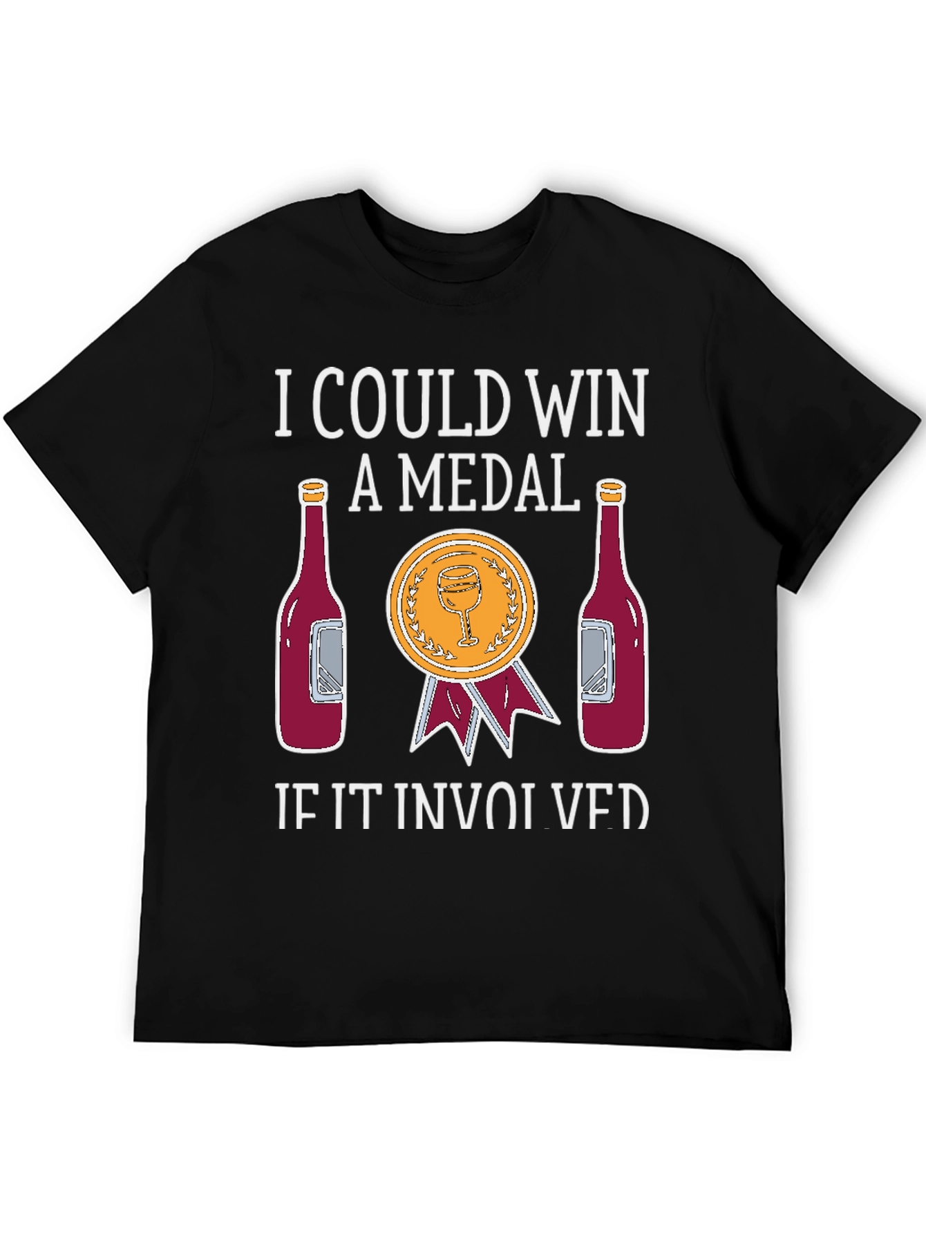 Wine Medal T-Shirt: Funny Wine Lover Tee