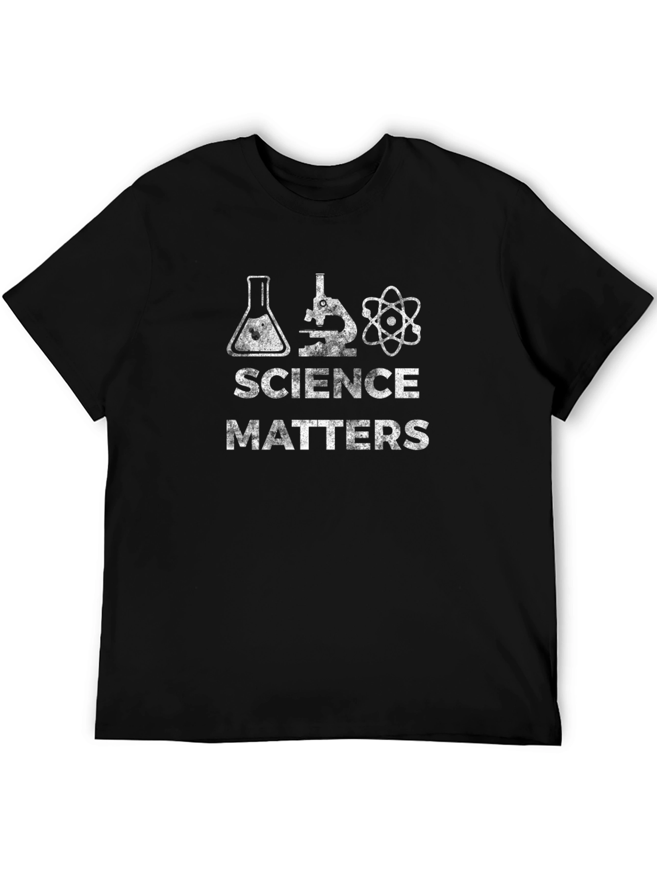 Science Matters Graphic T-Shirt - Black