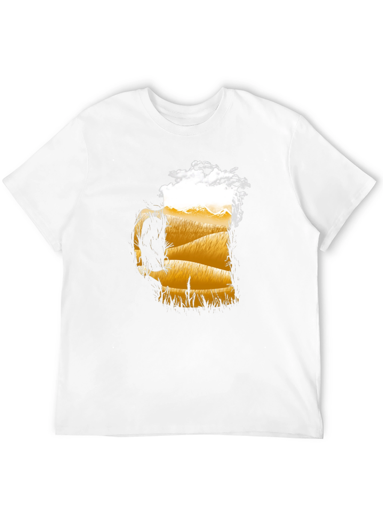 Beer Landscape Graphic Tee