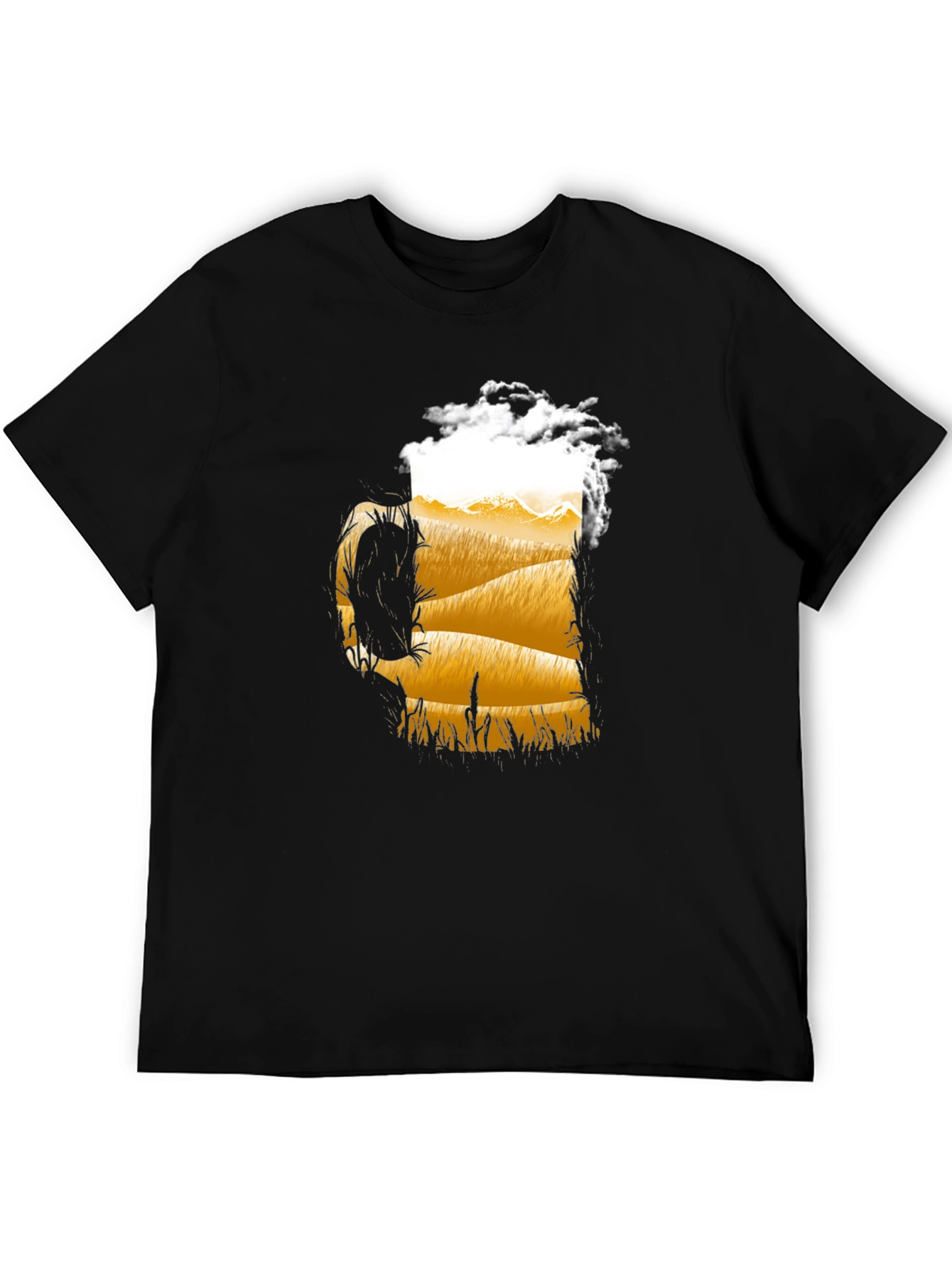 Beer Landscape Graphic Tee