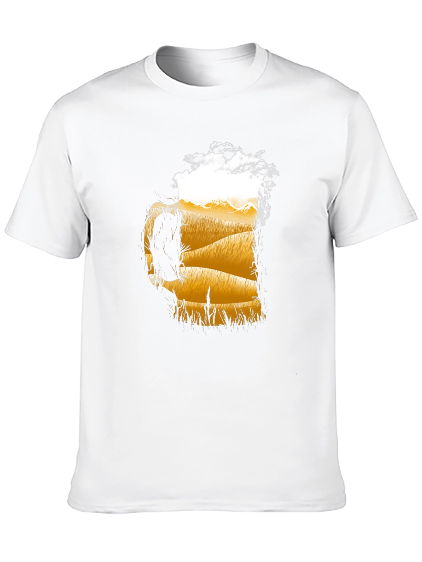Beer Landscape Graphic Tee