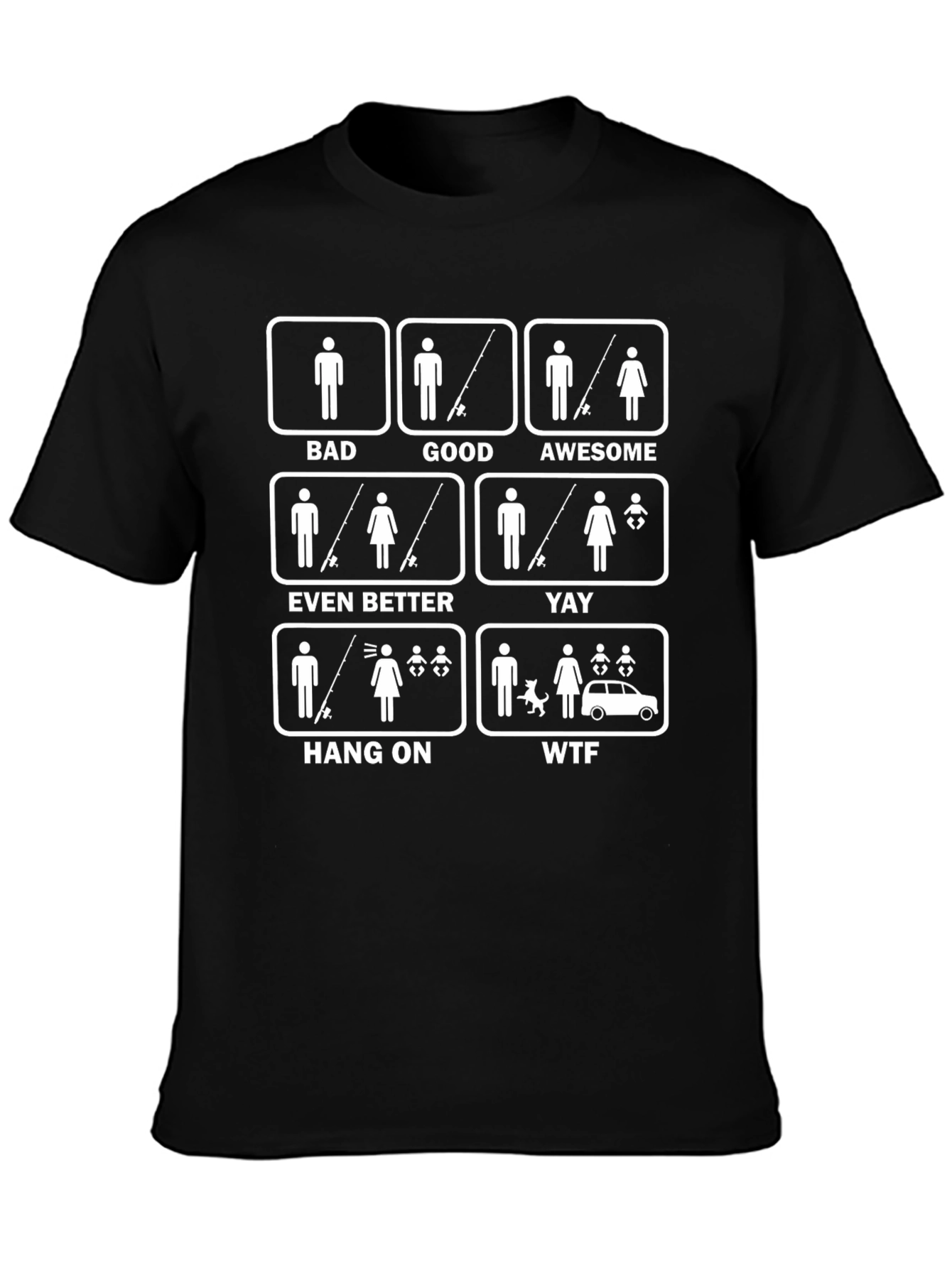 Fishing Relationship Humor Graphic Tee