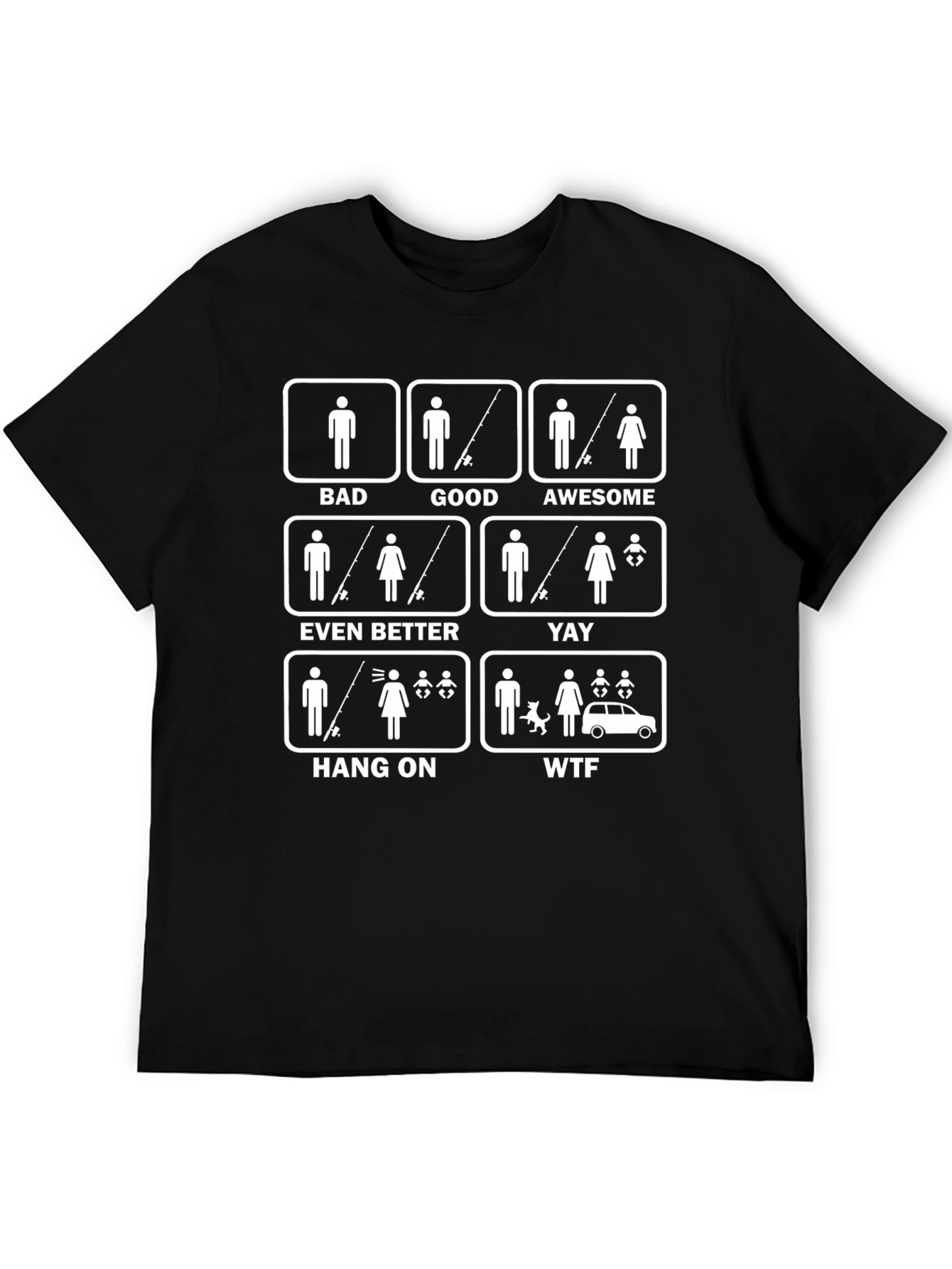 Fishing Relationship Humor Graphic Tee